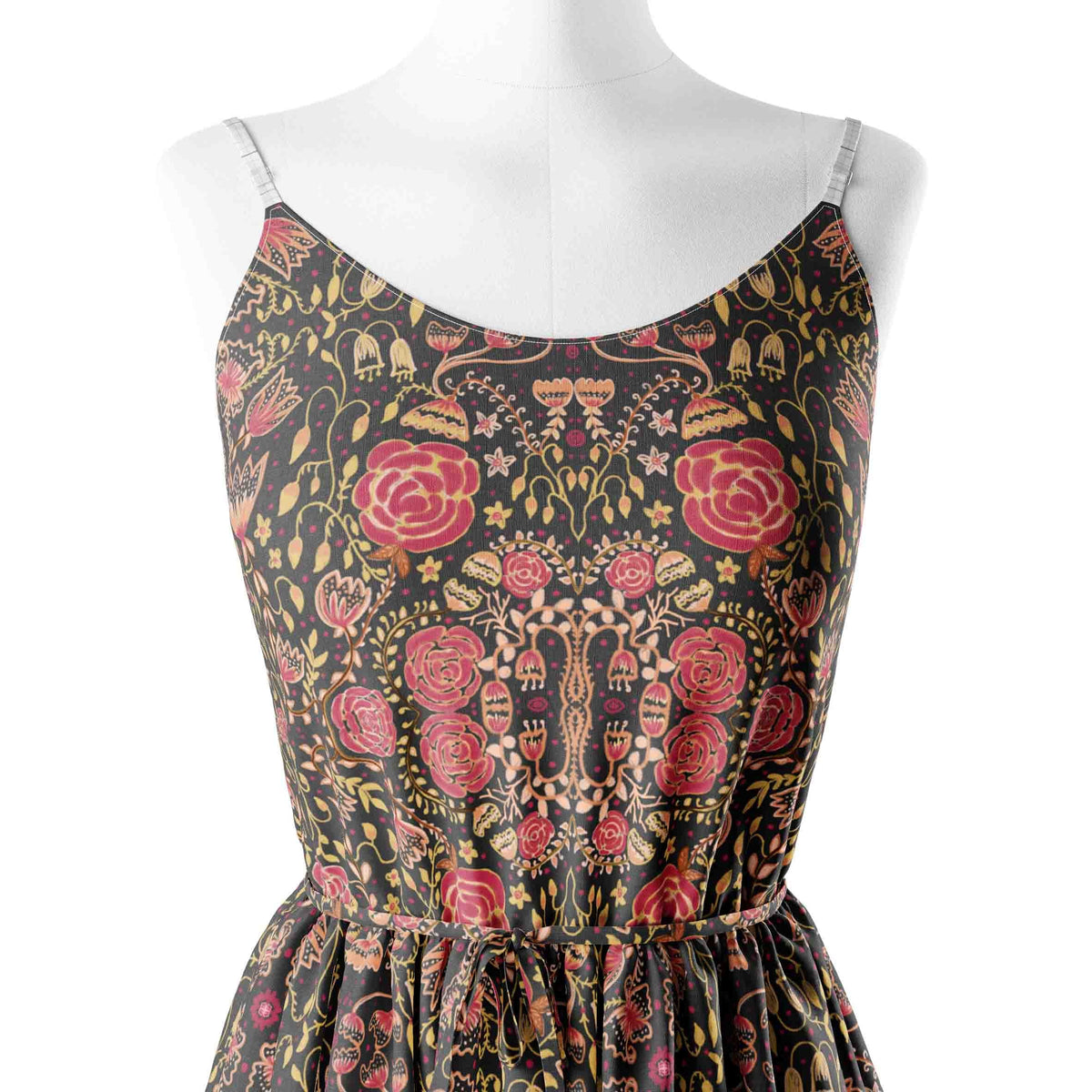 Kalamkari roses