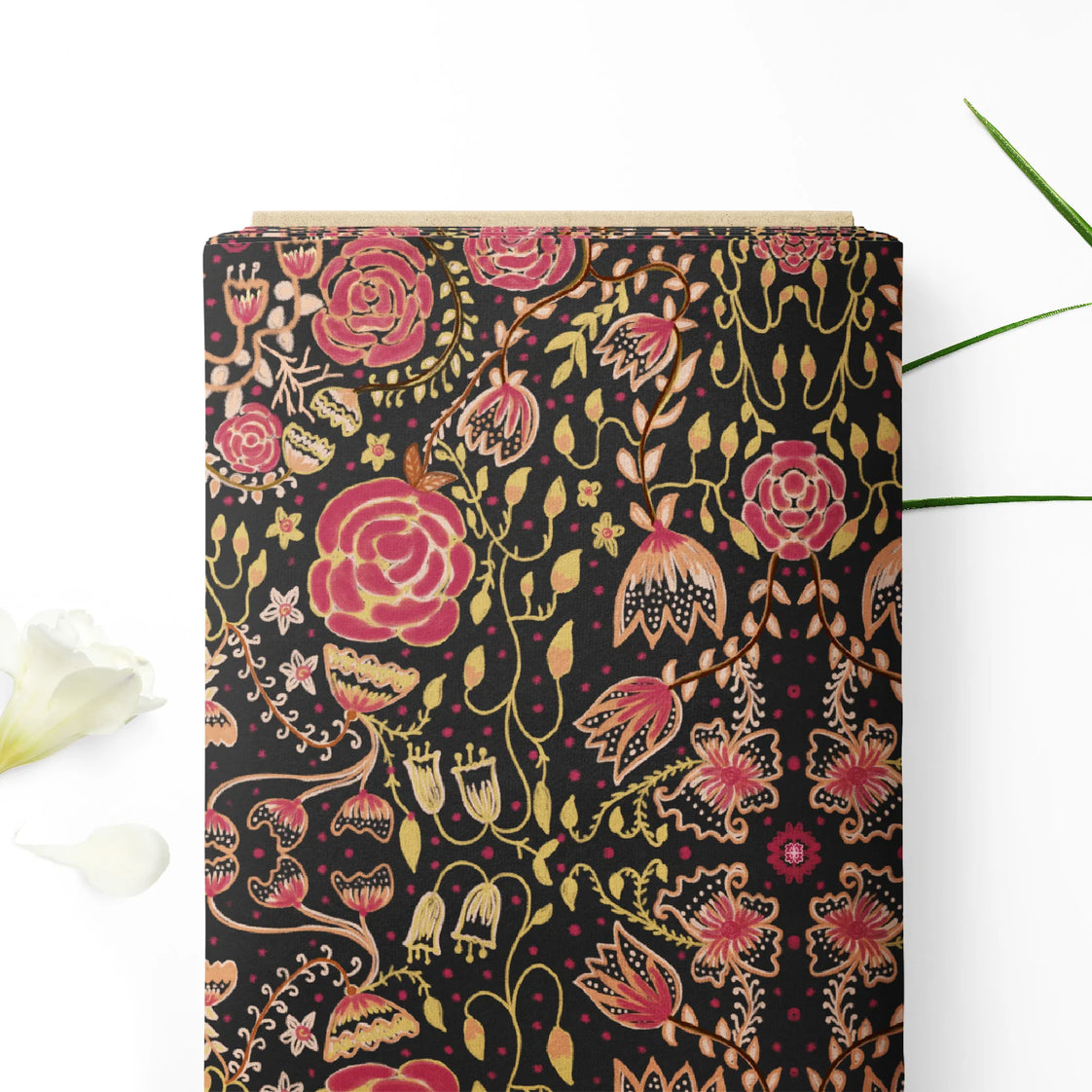 Kalamkari roses