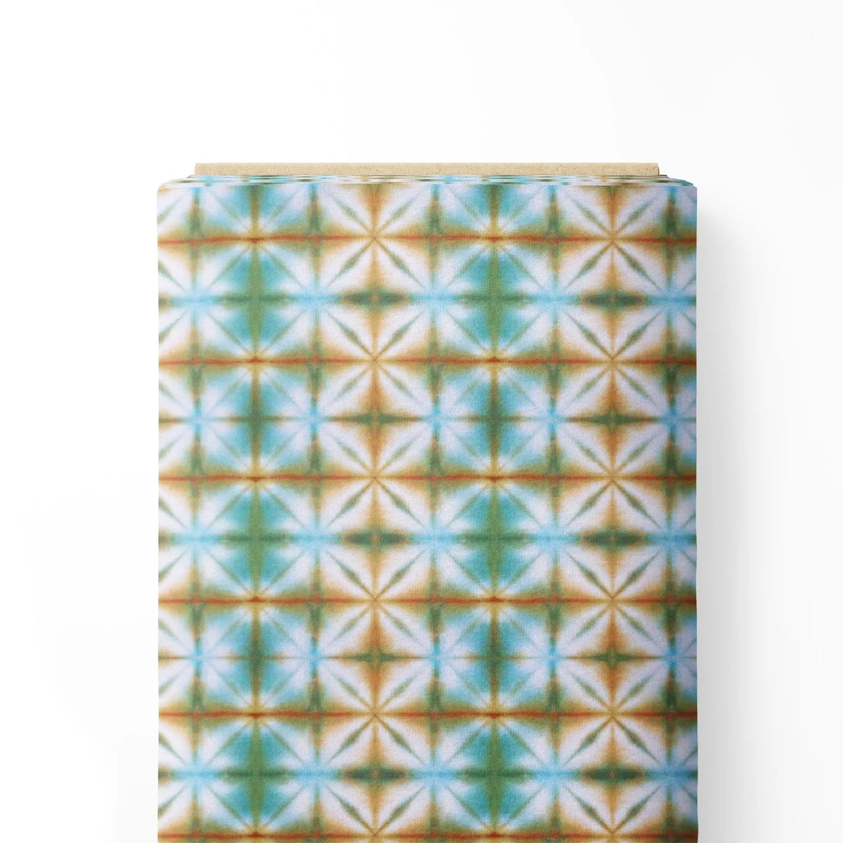 ज्यामितीय बहुरंगी टाई डाई