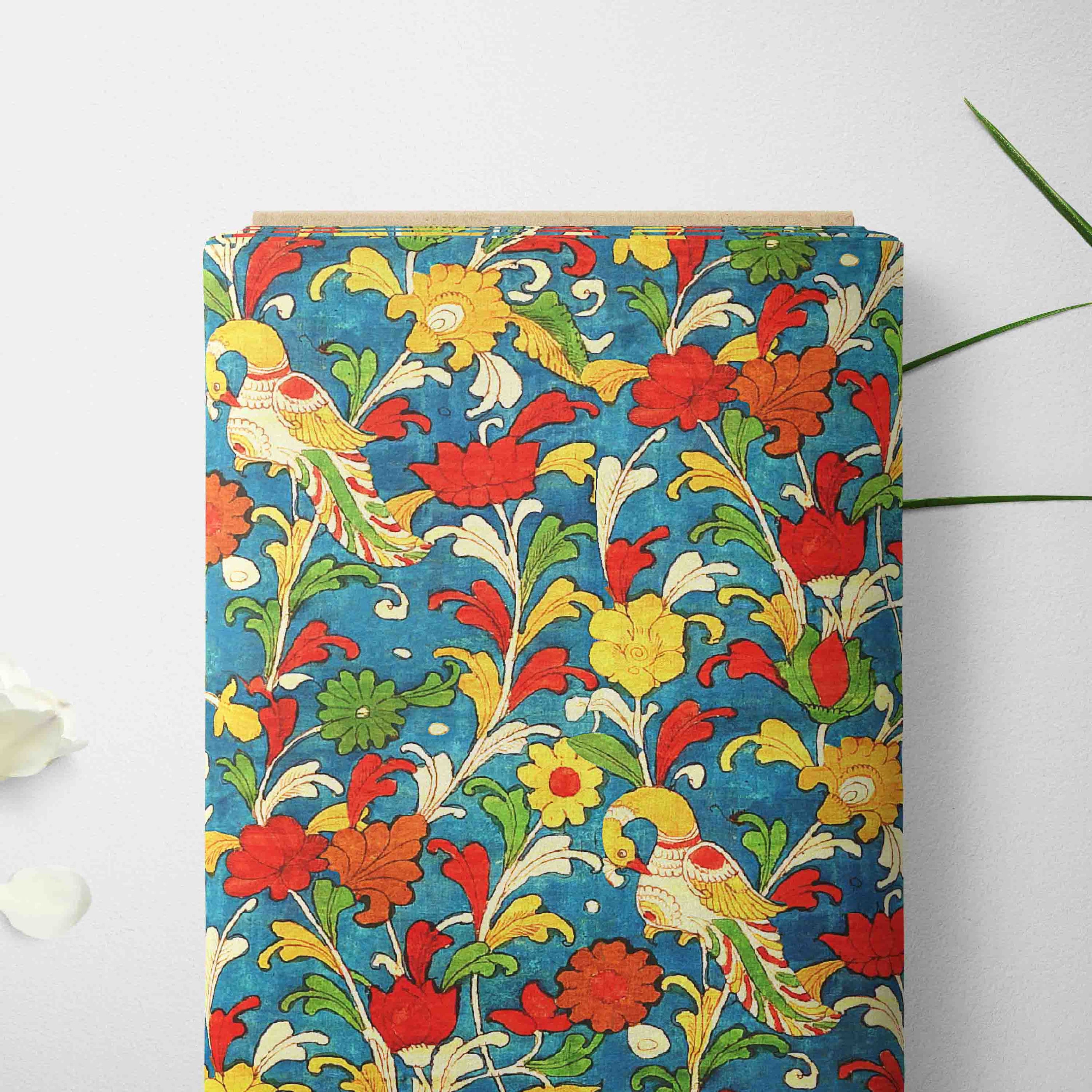 Denim fabric kalamakri