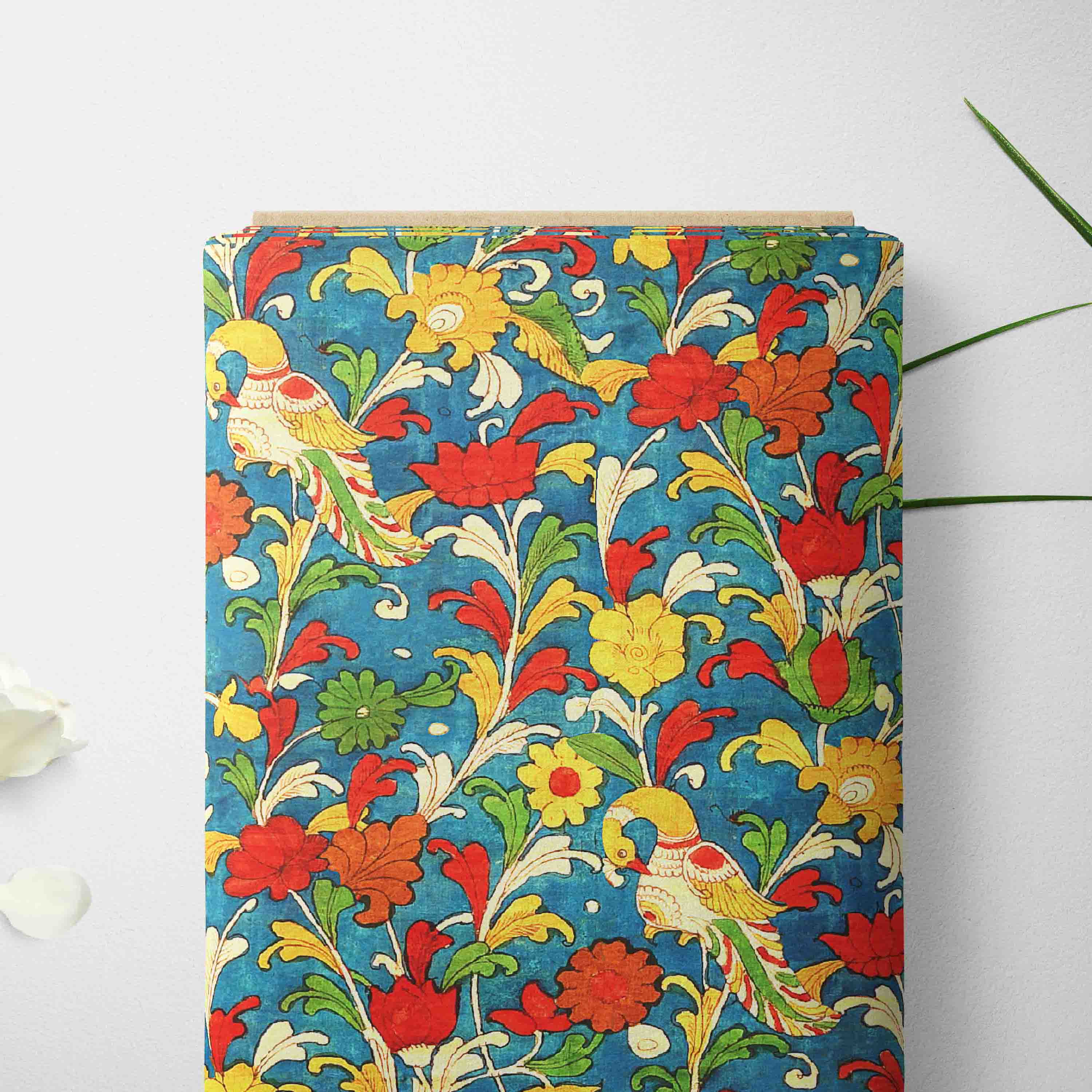 Denim fabric kalamakri