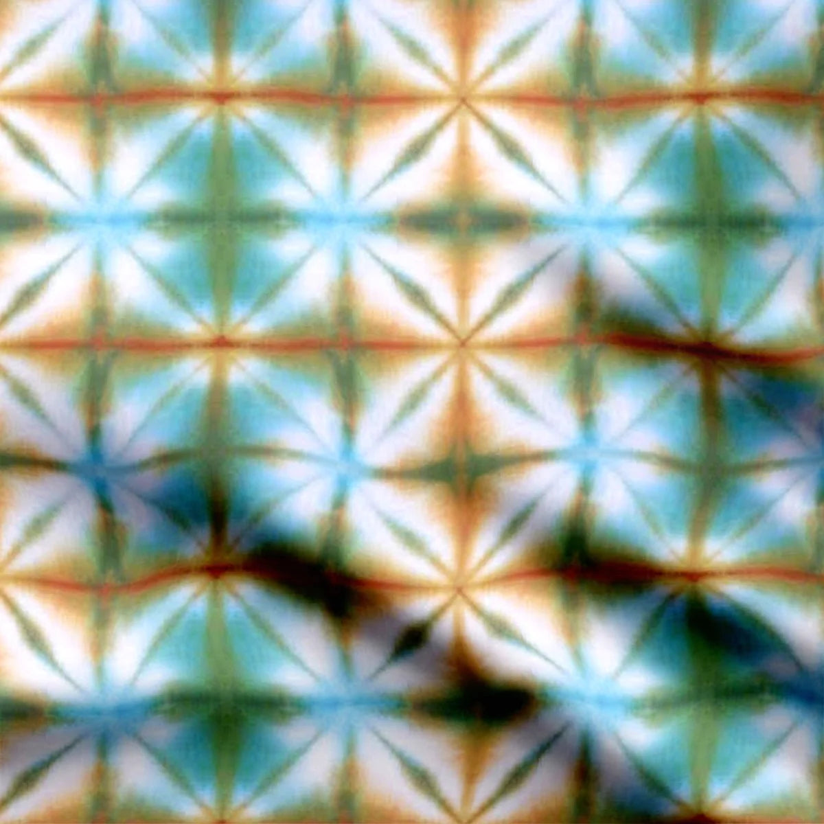 ज्यामितीय बहुरंगी टाई डाई