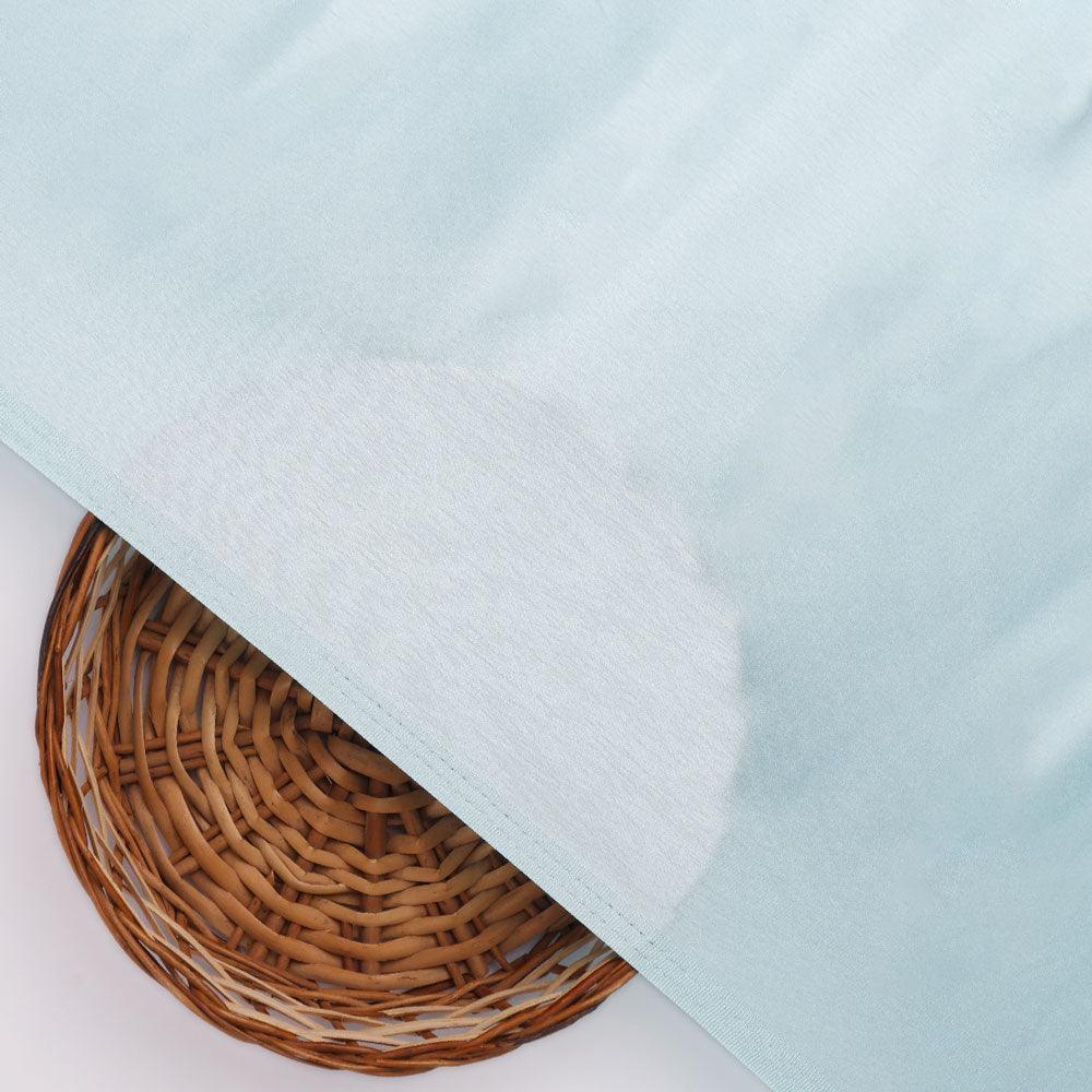 Firozi Plain Japan Satin Solid Fabric