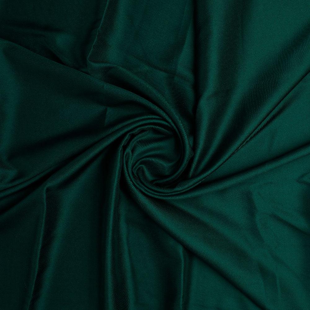 Green Plain Japan Satin Solid Fabric
