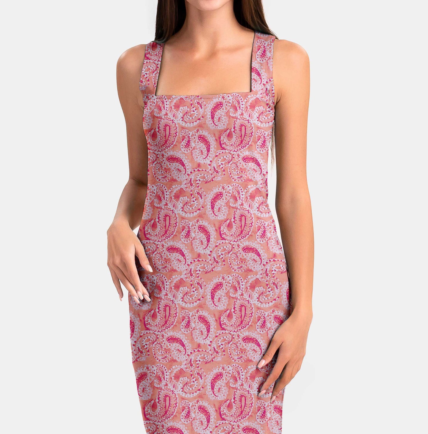 Retro pattern paisley