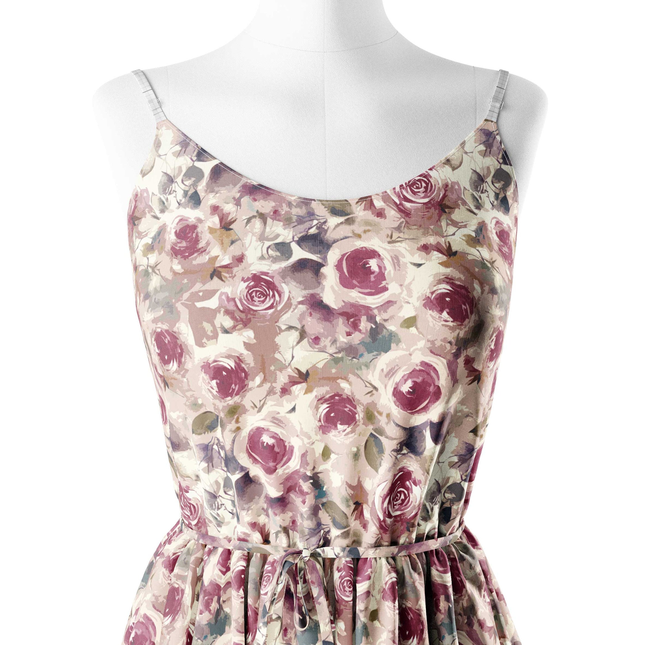 Plum Pie Gulabo Print Fabric