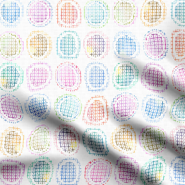 Square Dotted Circles