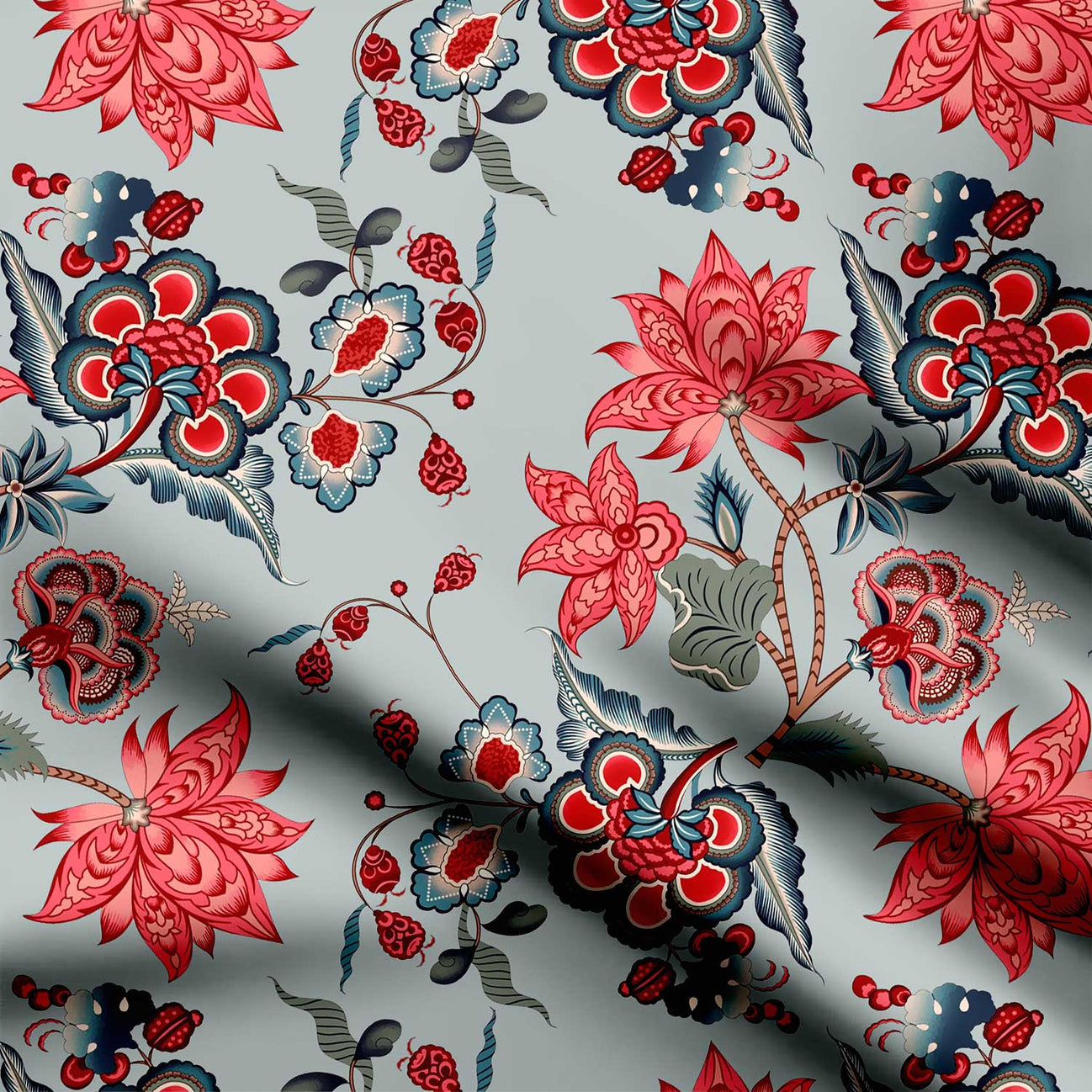 Floral Finesse Print Fabric