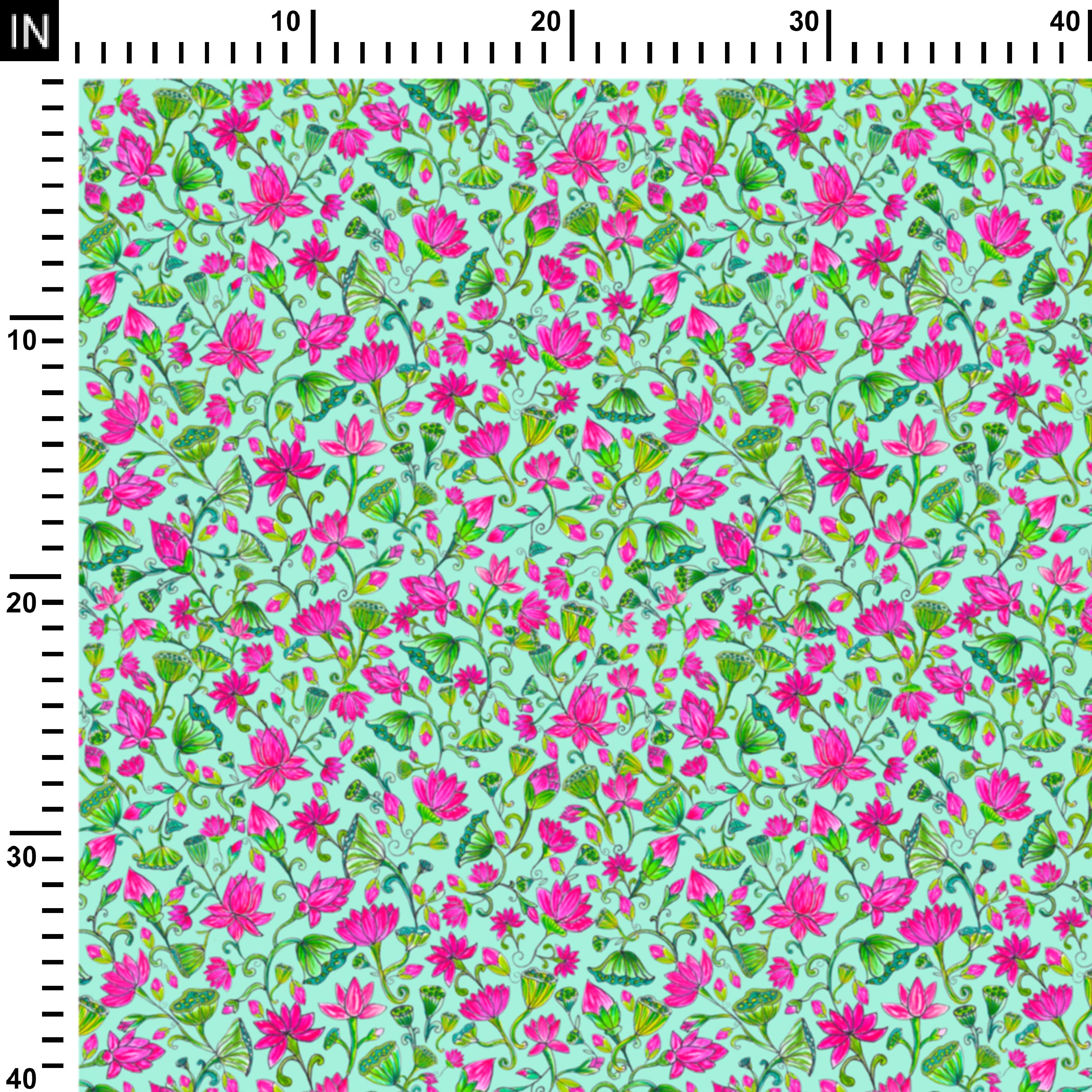 Indian Pichwai Prints Mint