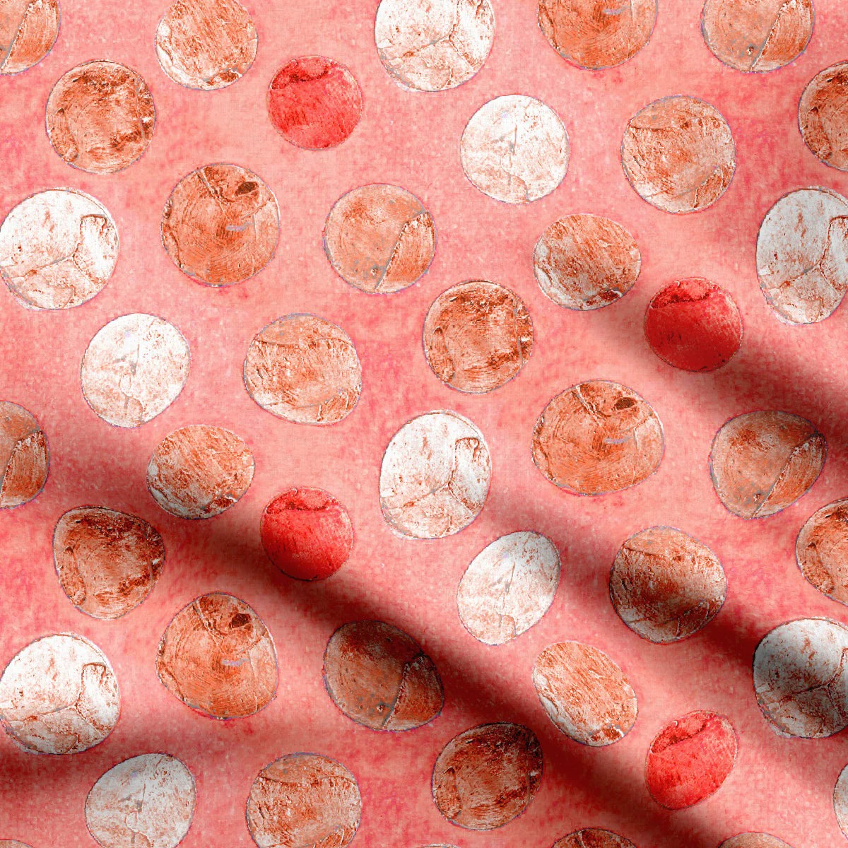 बनावट वाले वृत्त