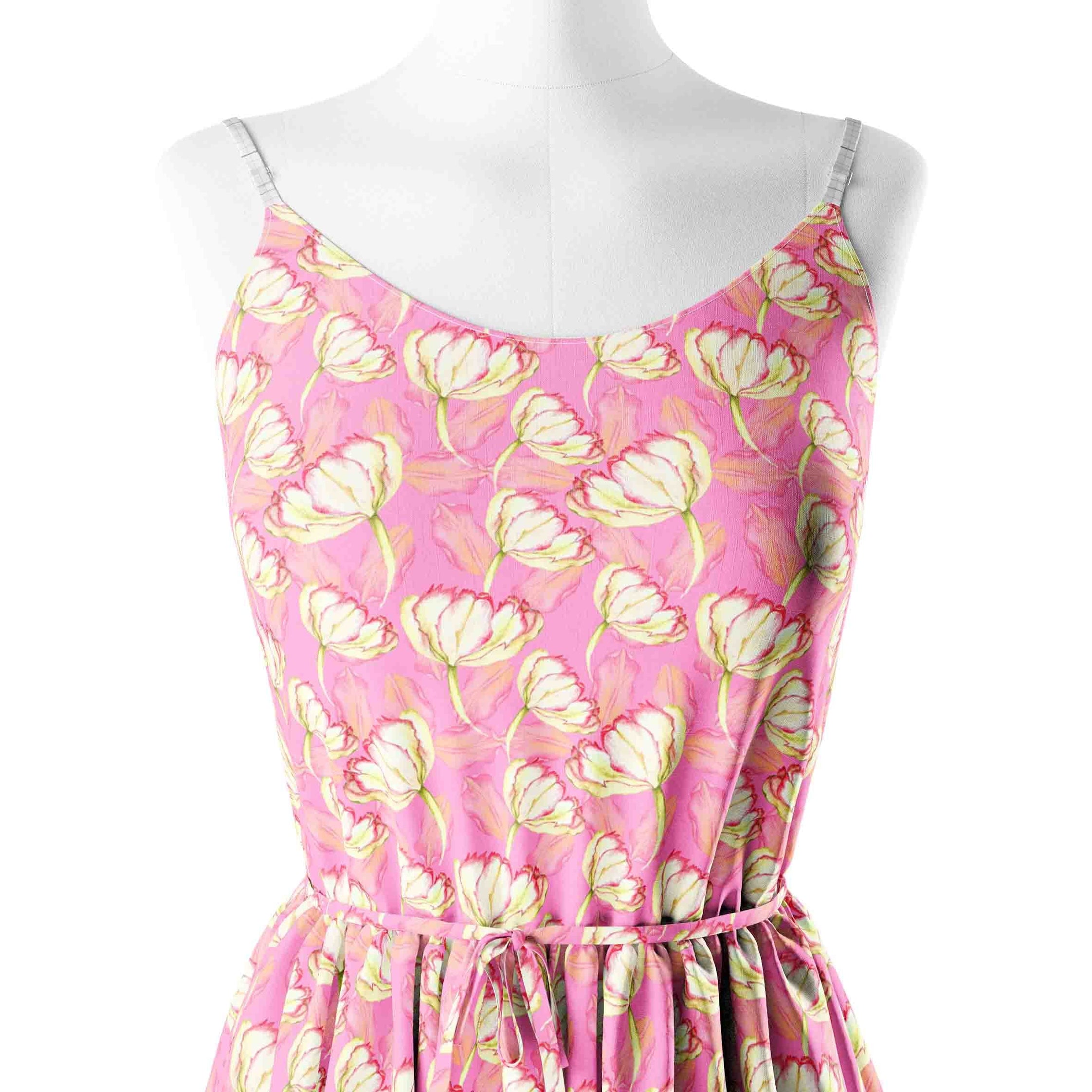 Tulip inspired flower hand