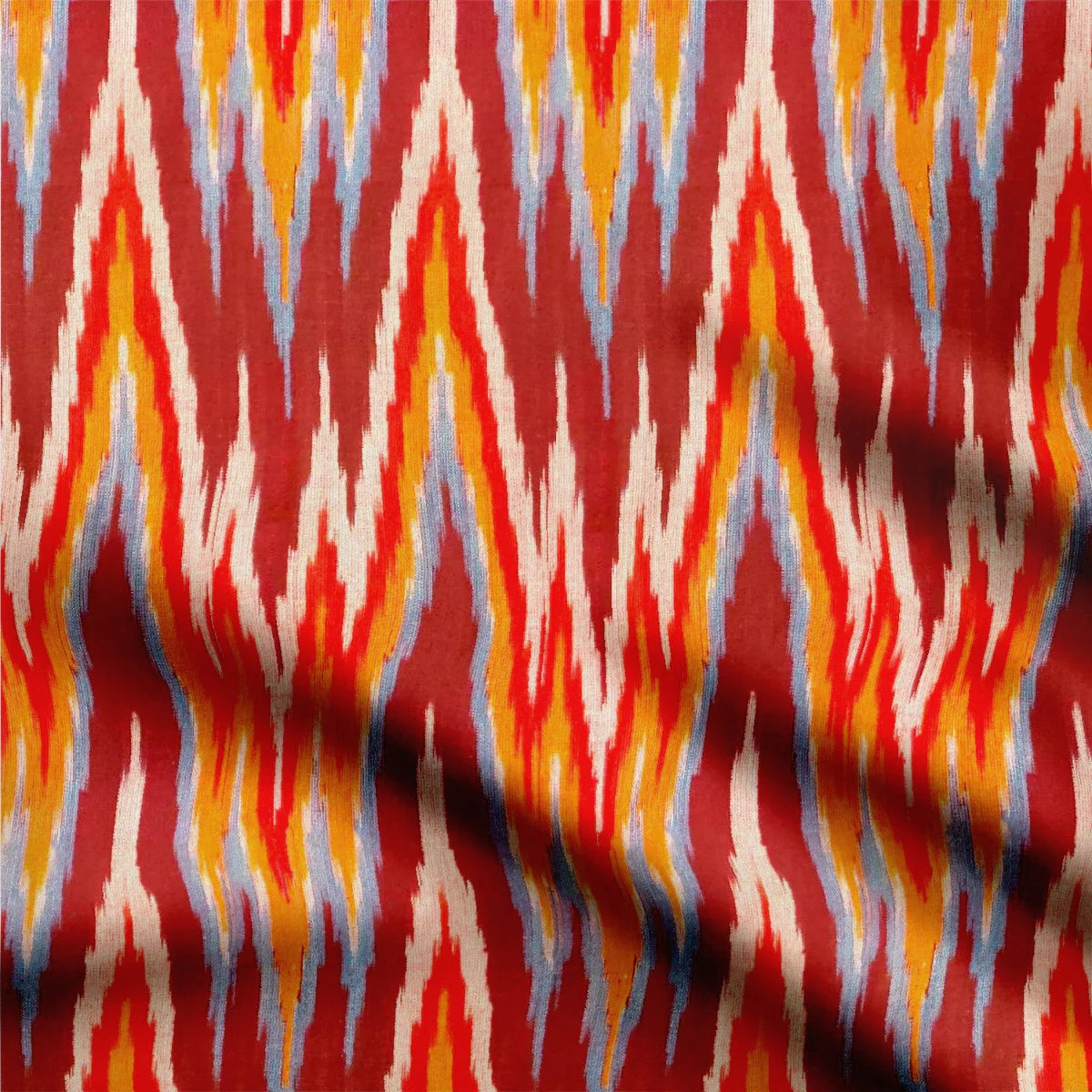 Multicolor ikat