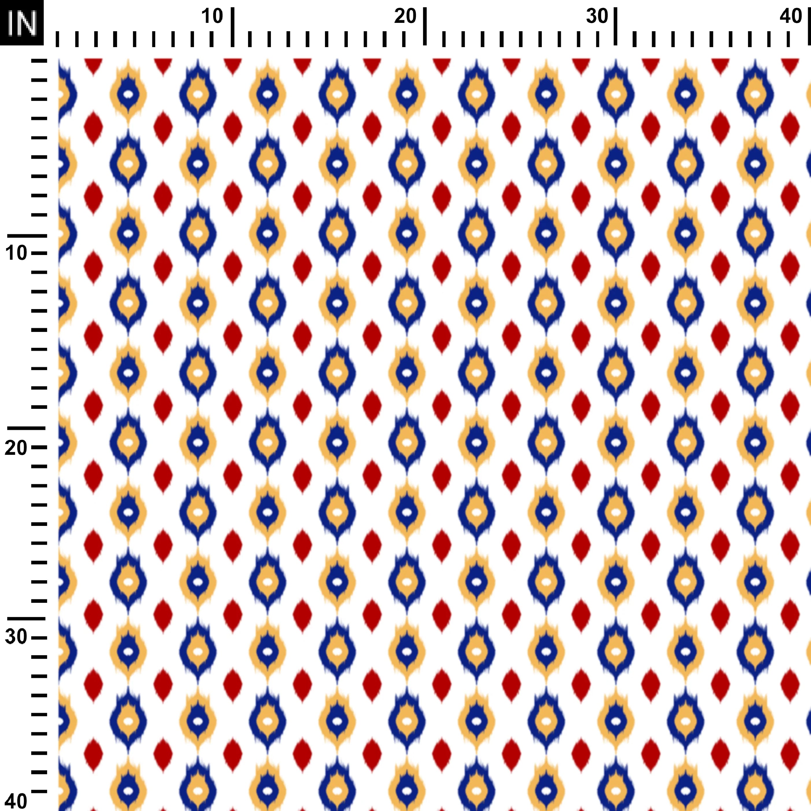 Thai Traditional ikat Pattern