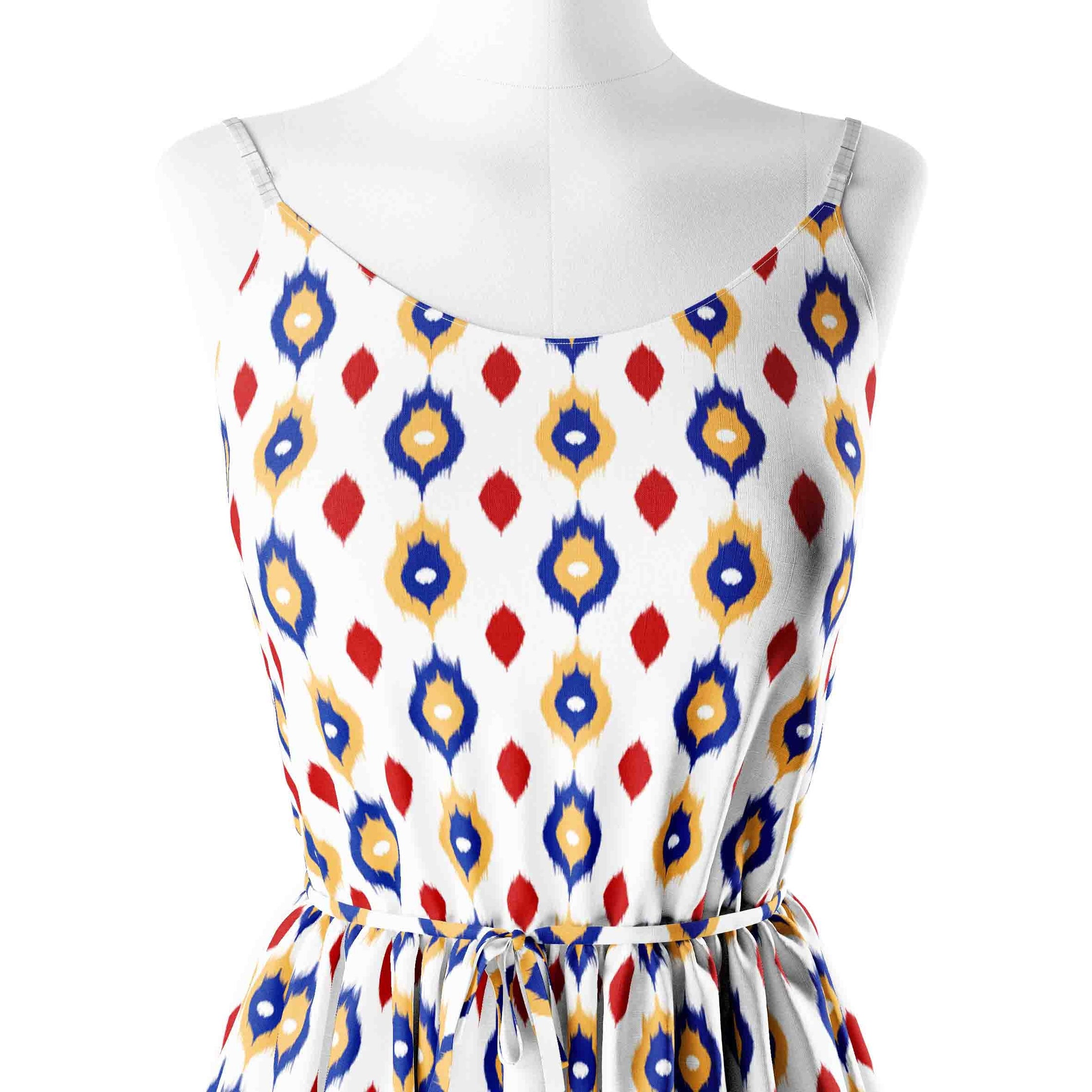 Thai Traditional ikat Pattern