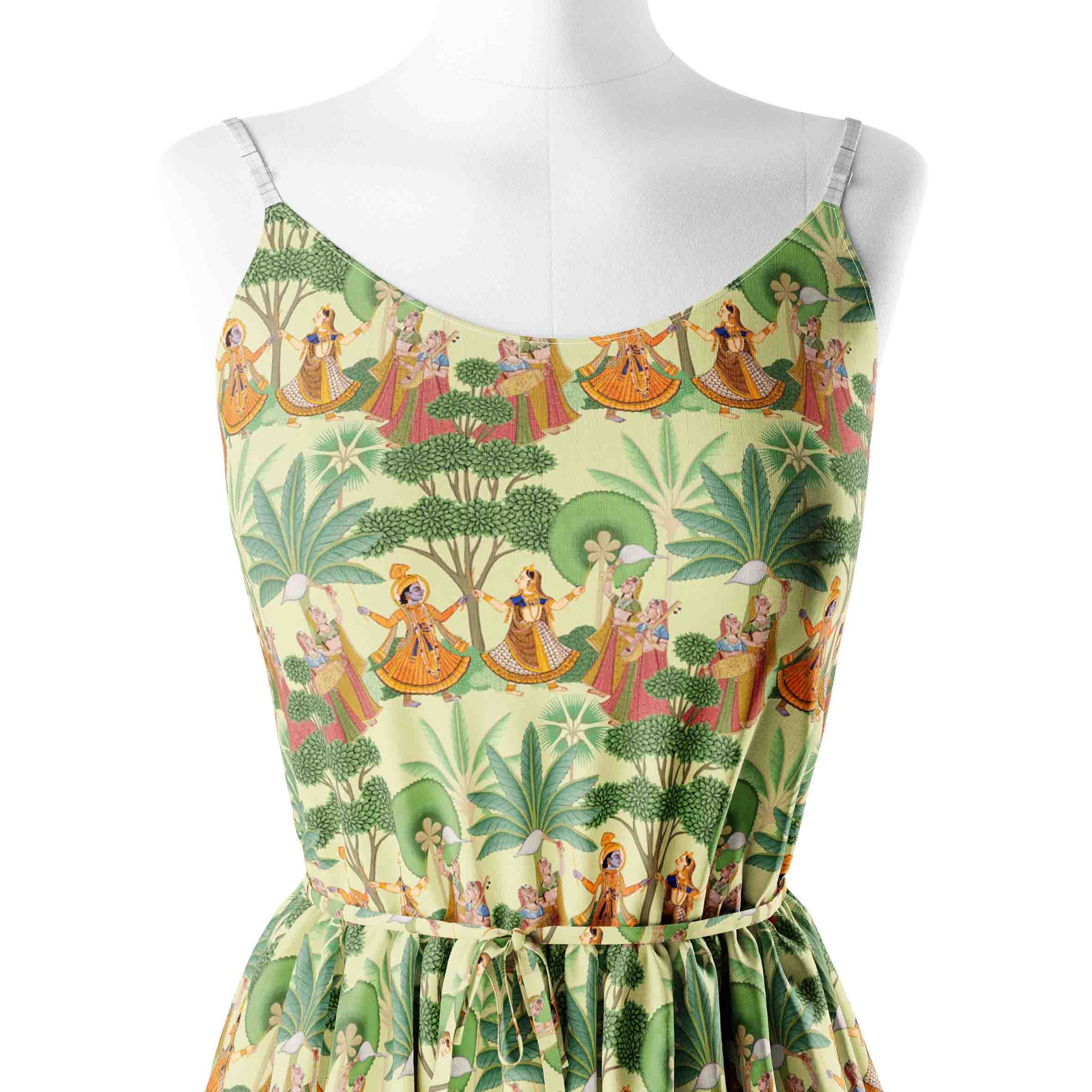 Raas leela Light Green