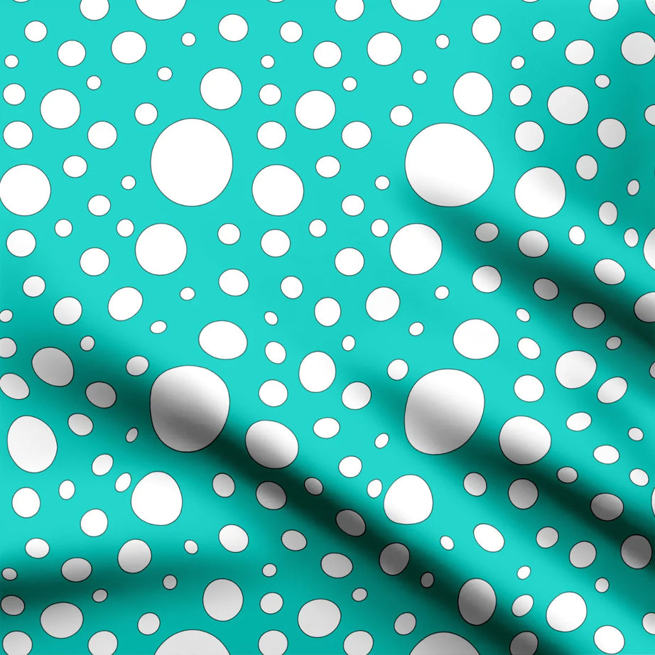 Polka Dot Glacier Green Collection