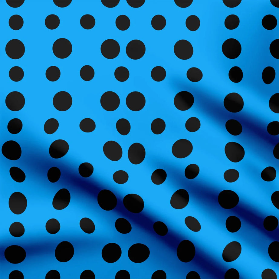 Indigo ink dots