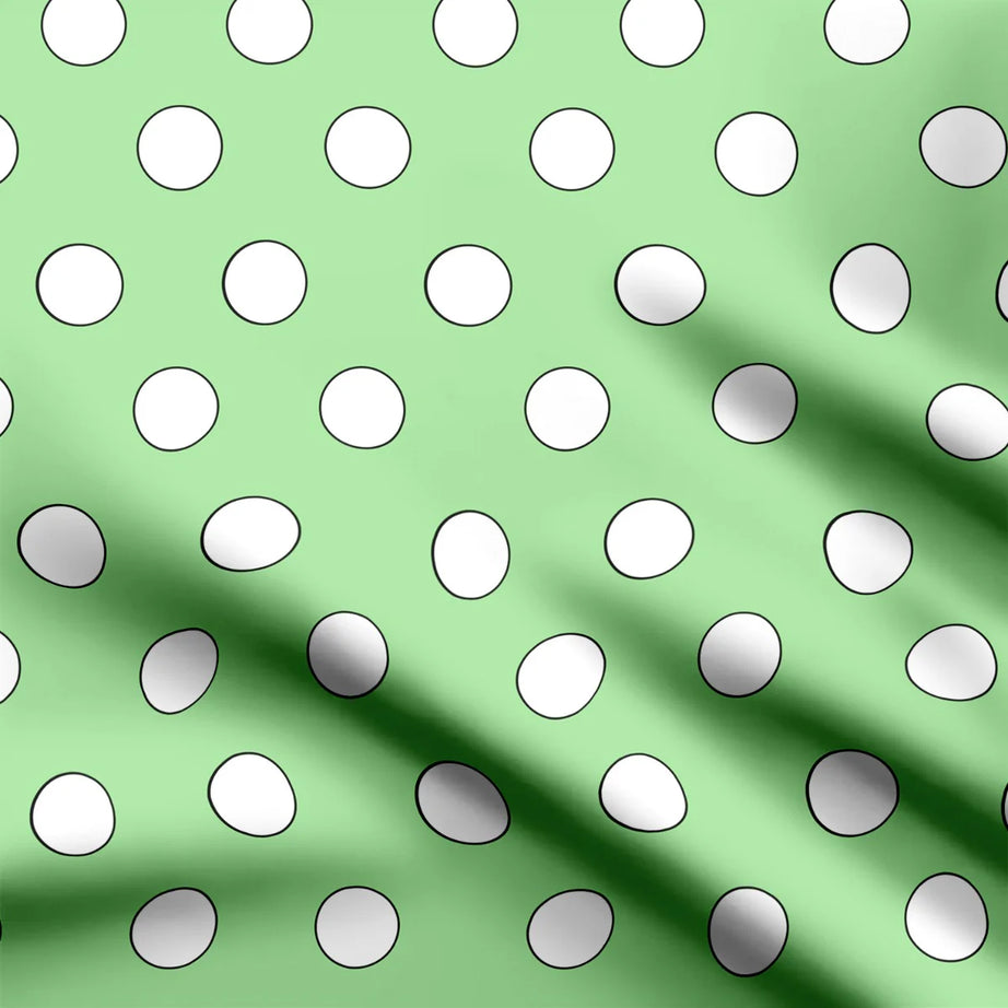 Polka Dot Large Pale Green