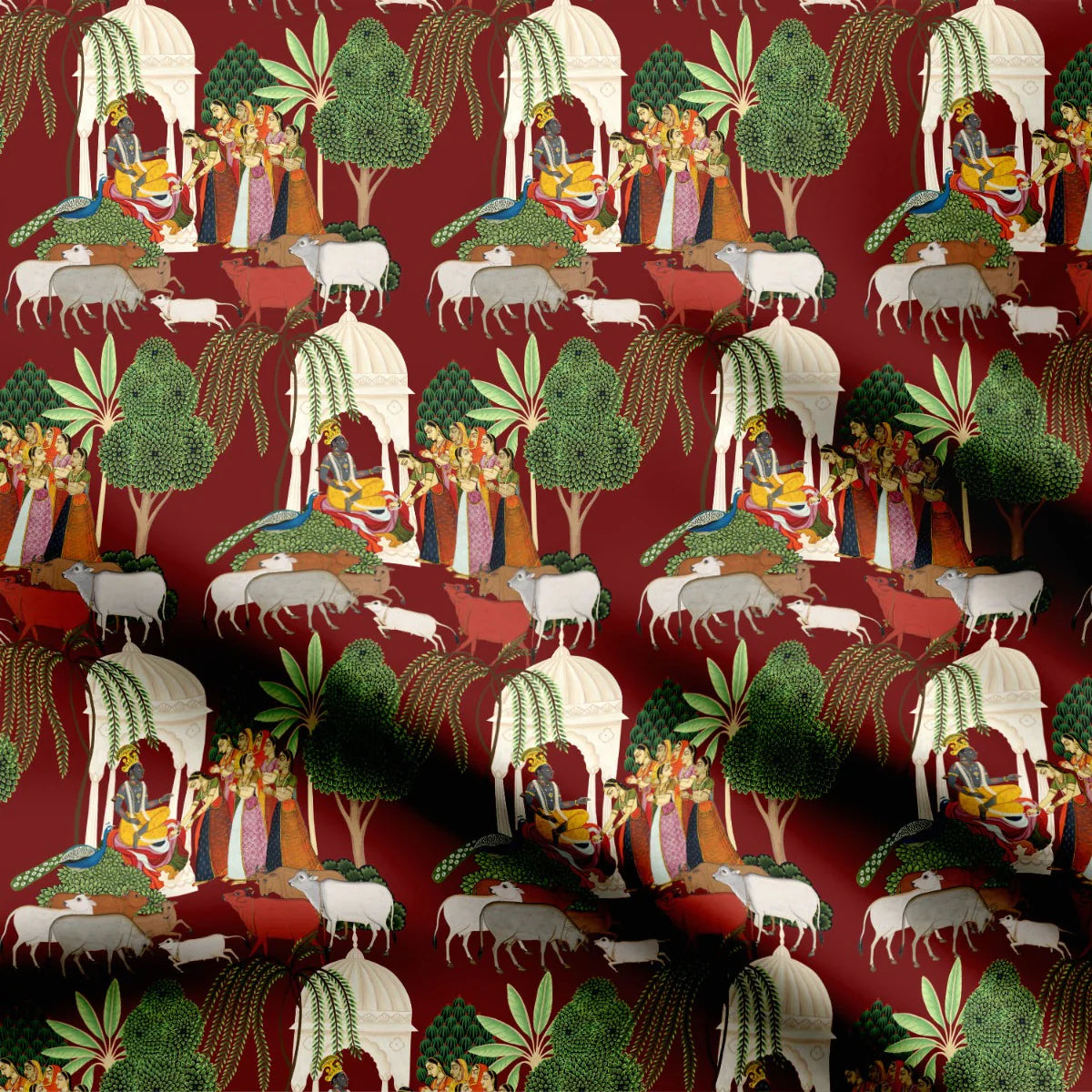 Gopiyo k sham Maroon