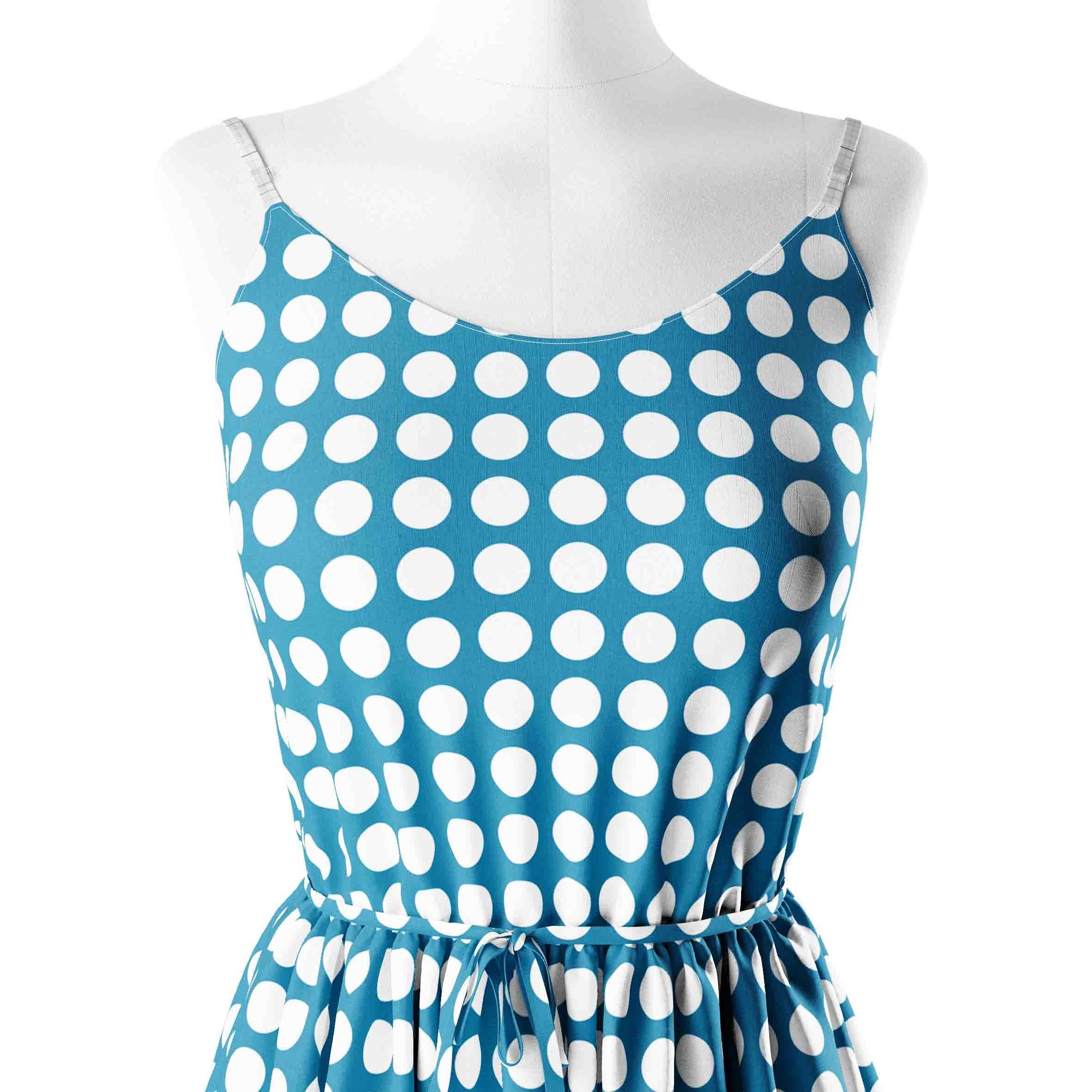 Polka Dot Large Blue