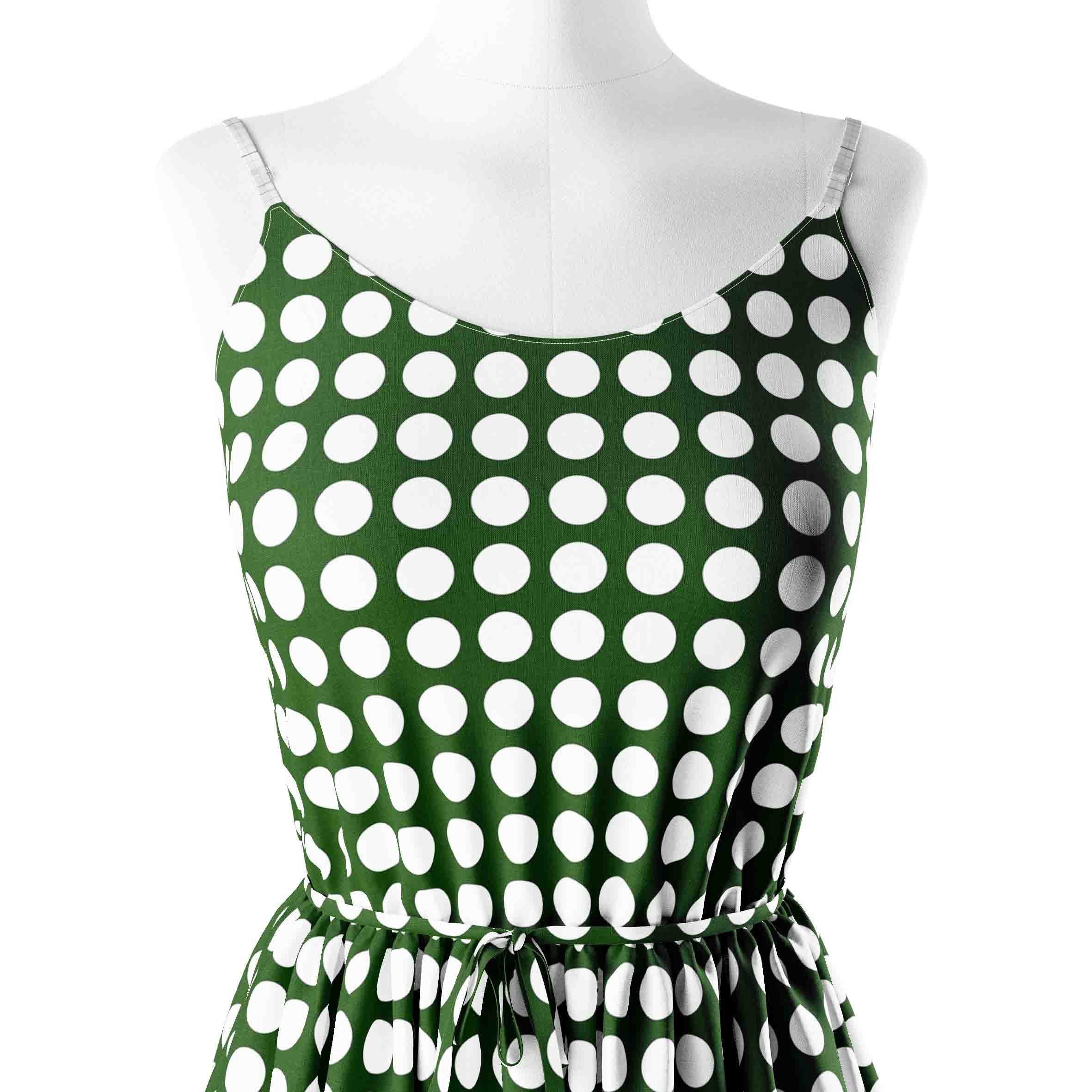 Polka Dot Large Green