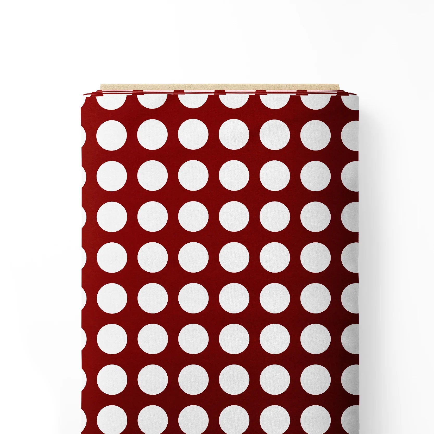 Polka Dot Large Maroon