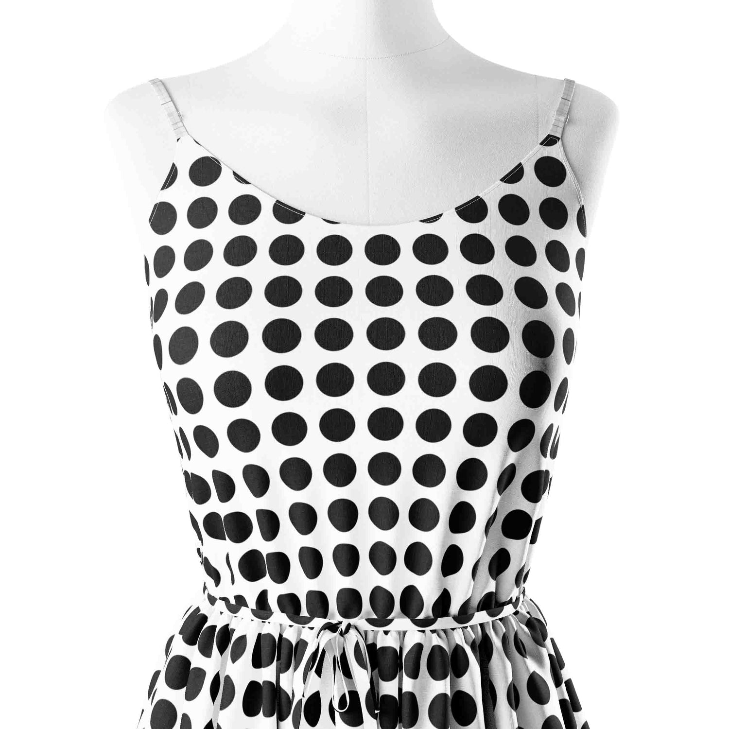 Polka Dot Large White
