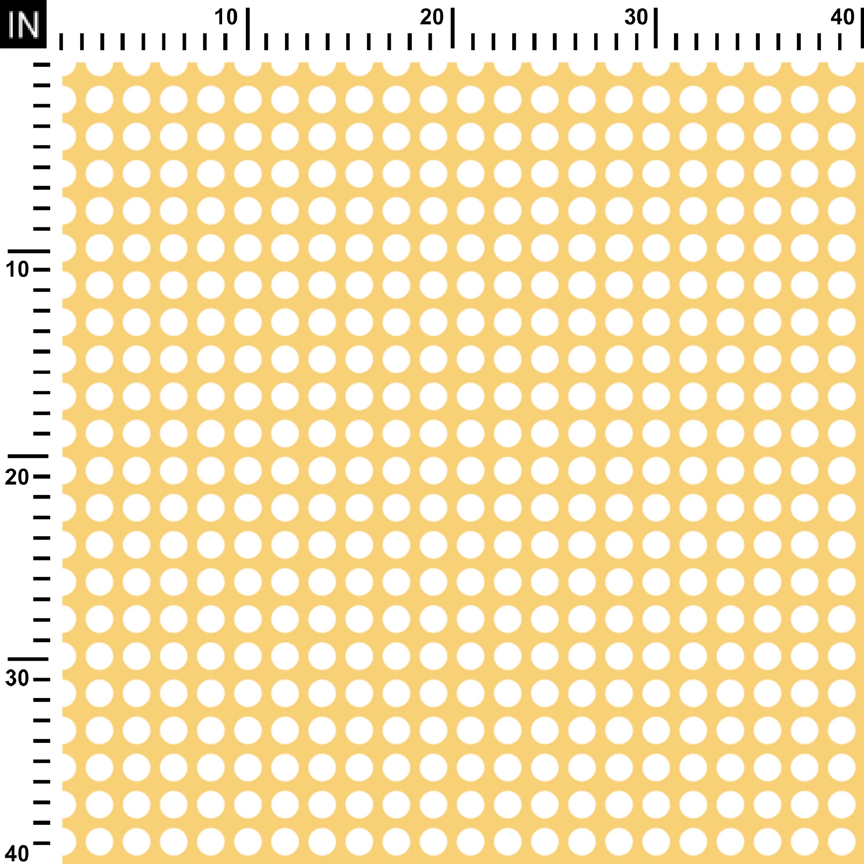 Polka Dot Large Yellow