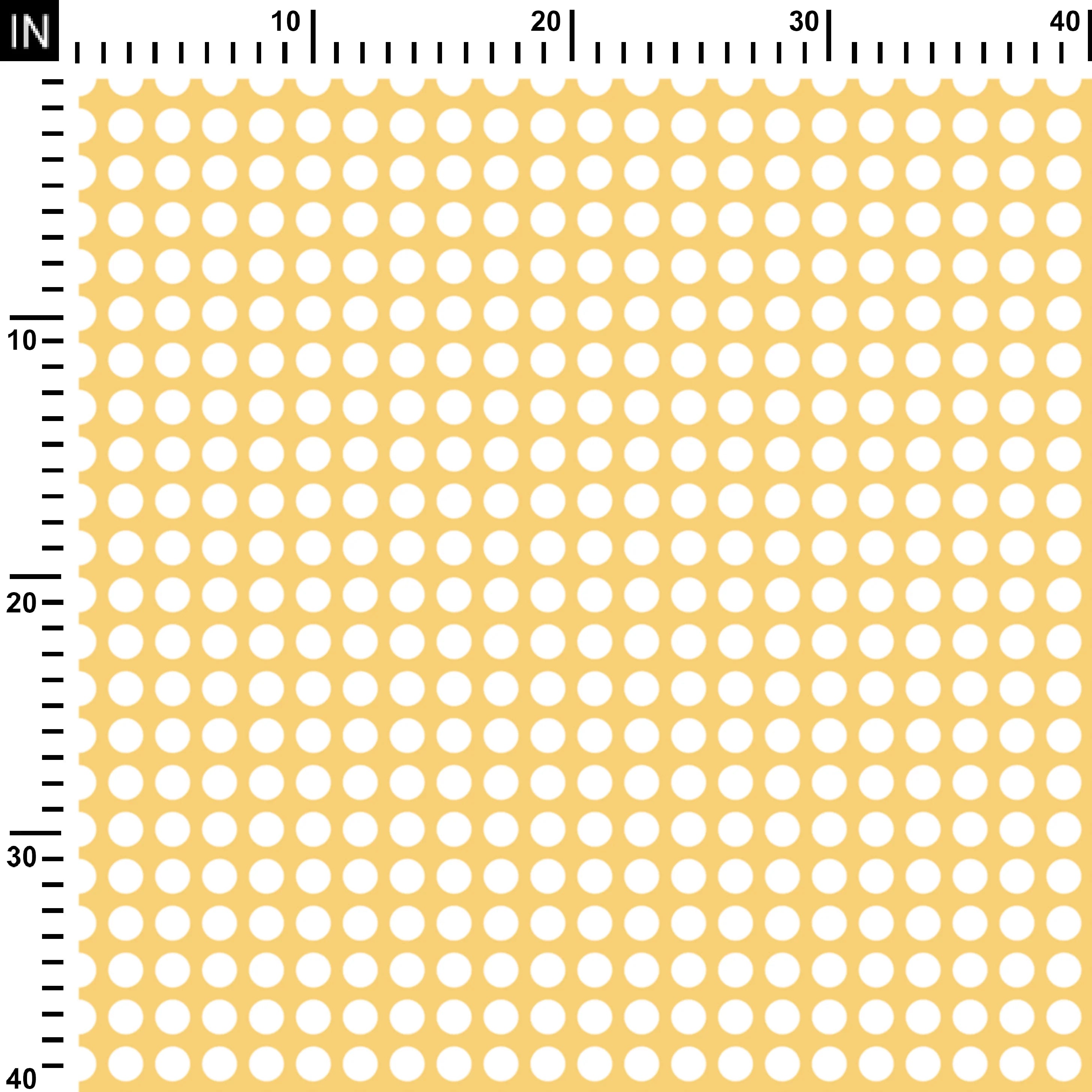 Polka Dot Large Yellow