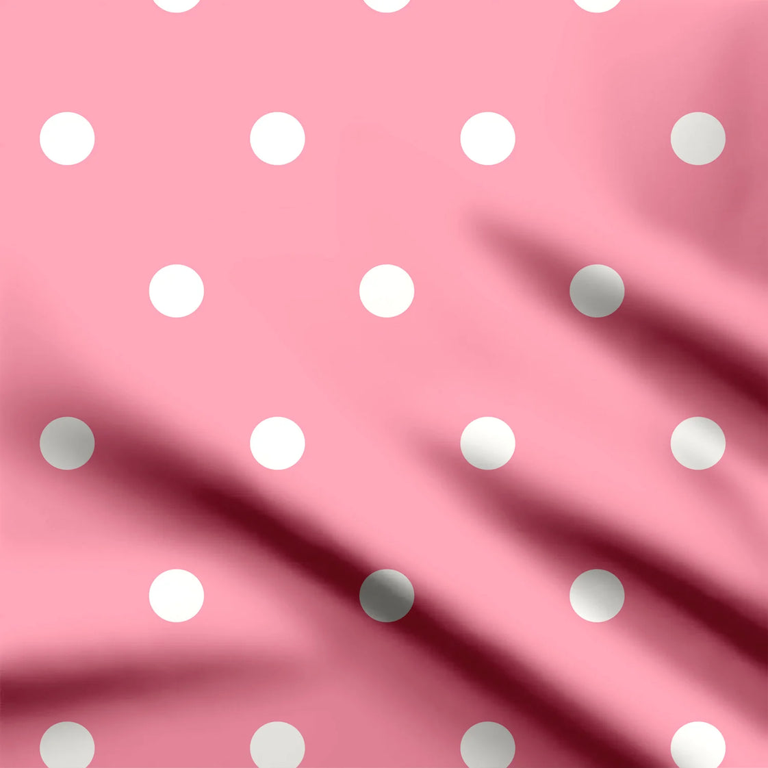 Magic White Polka Dots Pink