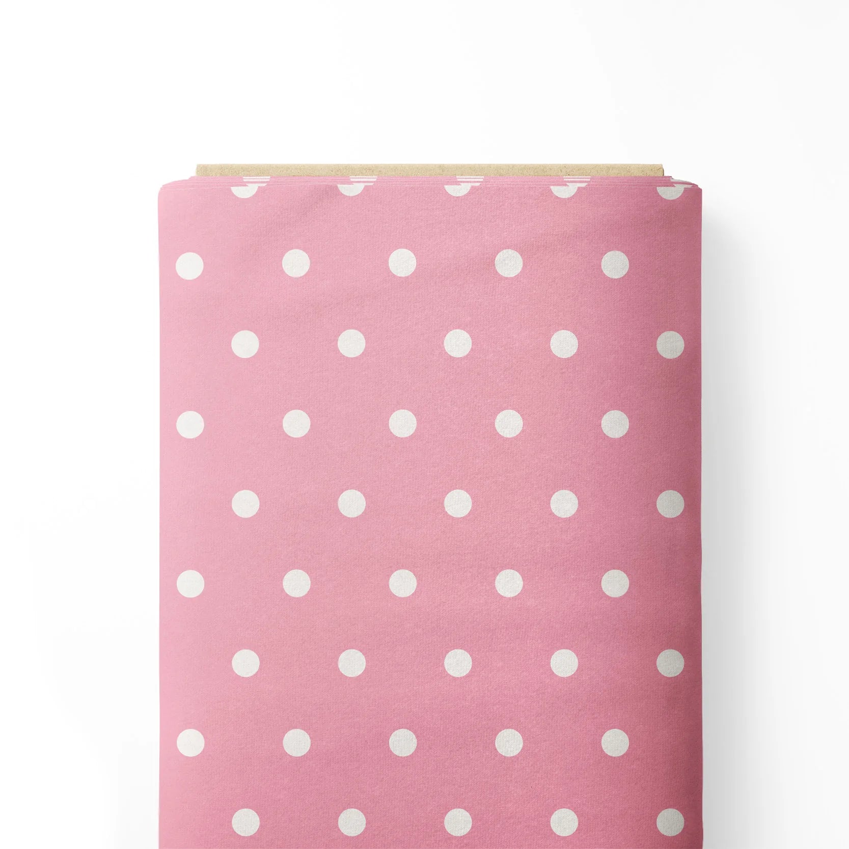 Magic White Polka Dots Pink