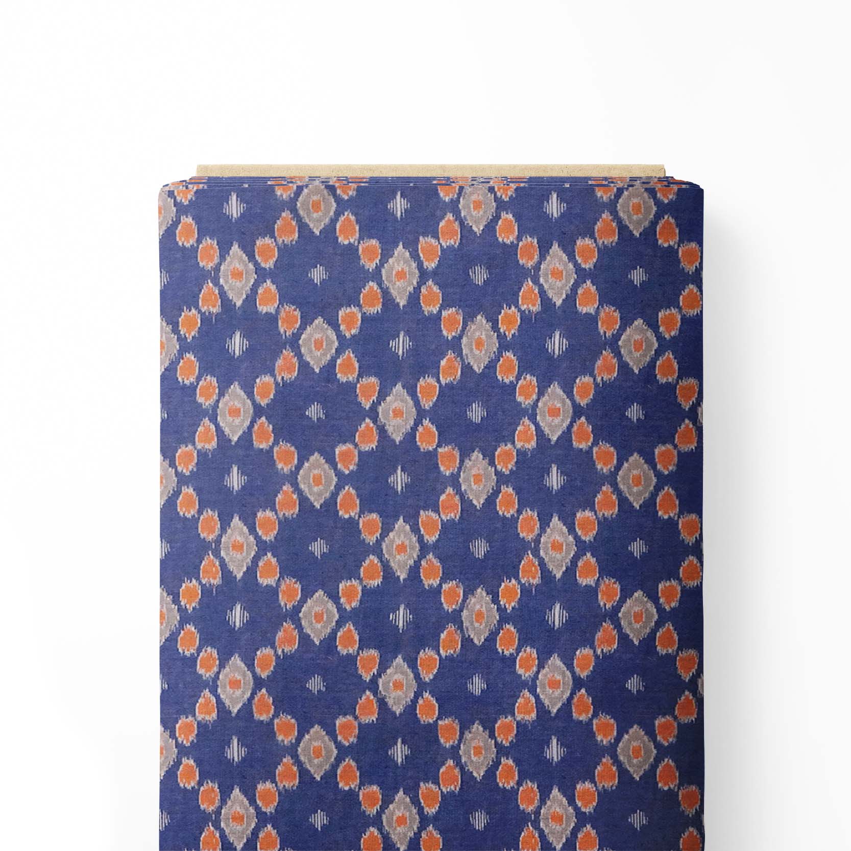 Blue Ikat
