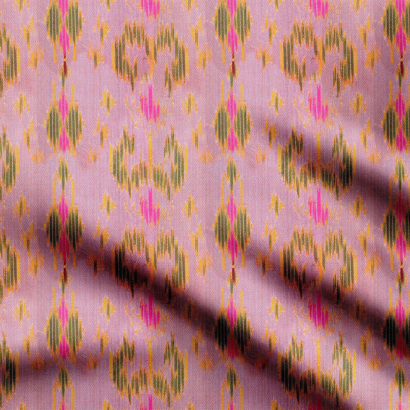 Glitch Pink Ikat