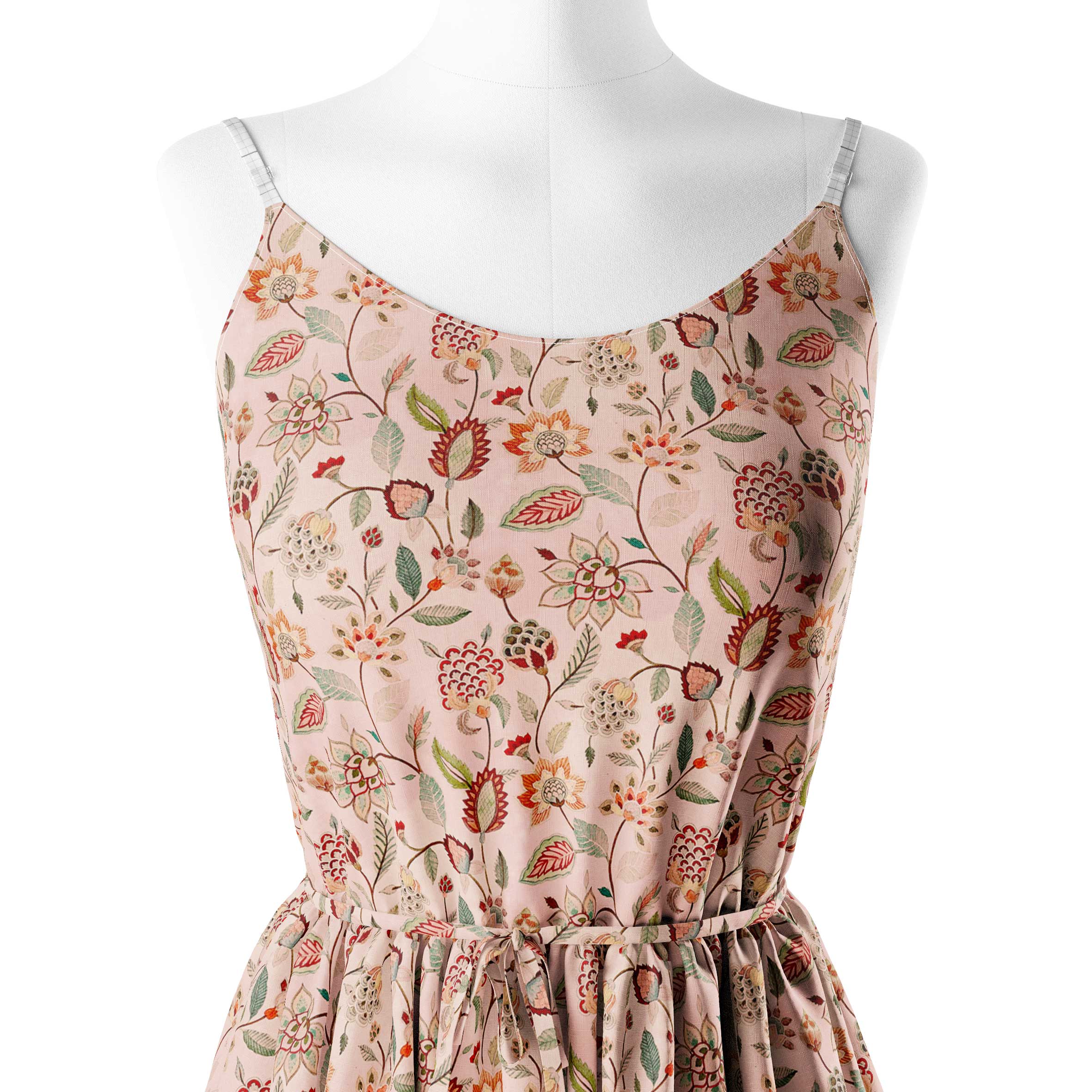 Blush Pink Art Floral