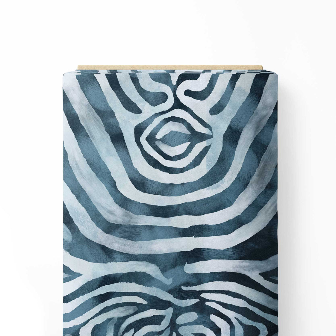 Scripted Animal Print Blue