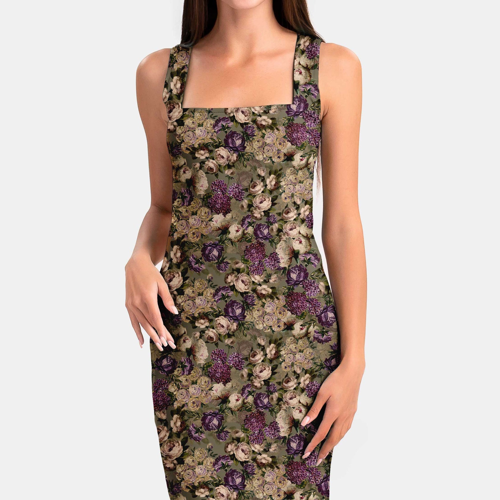 Lilac Garden Watercolor