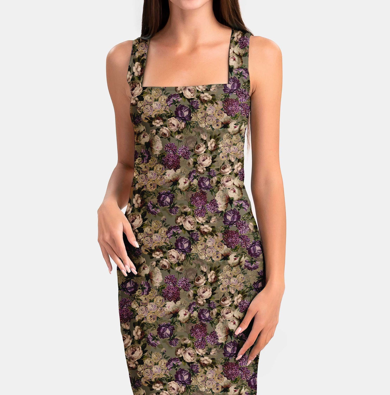 Lilac Garden Watercolor