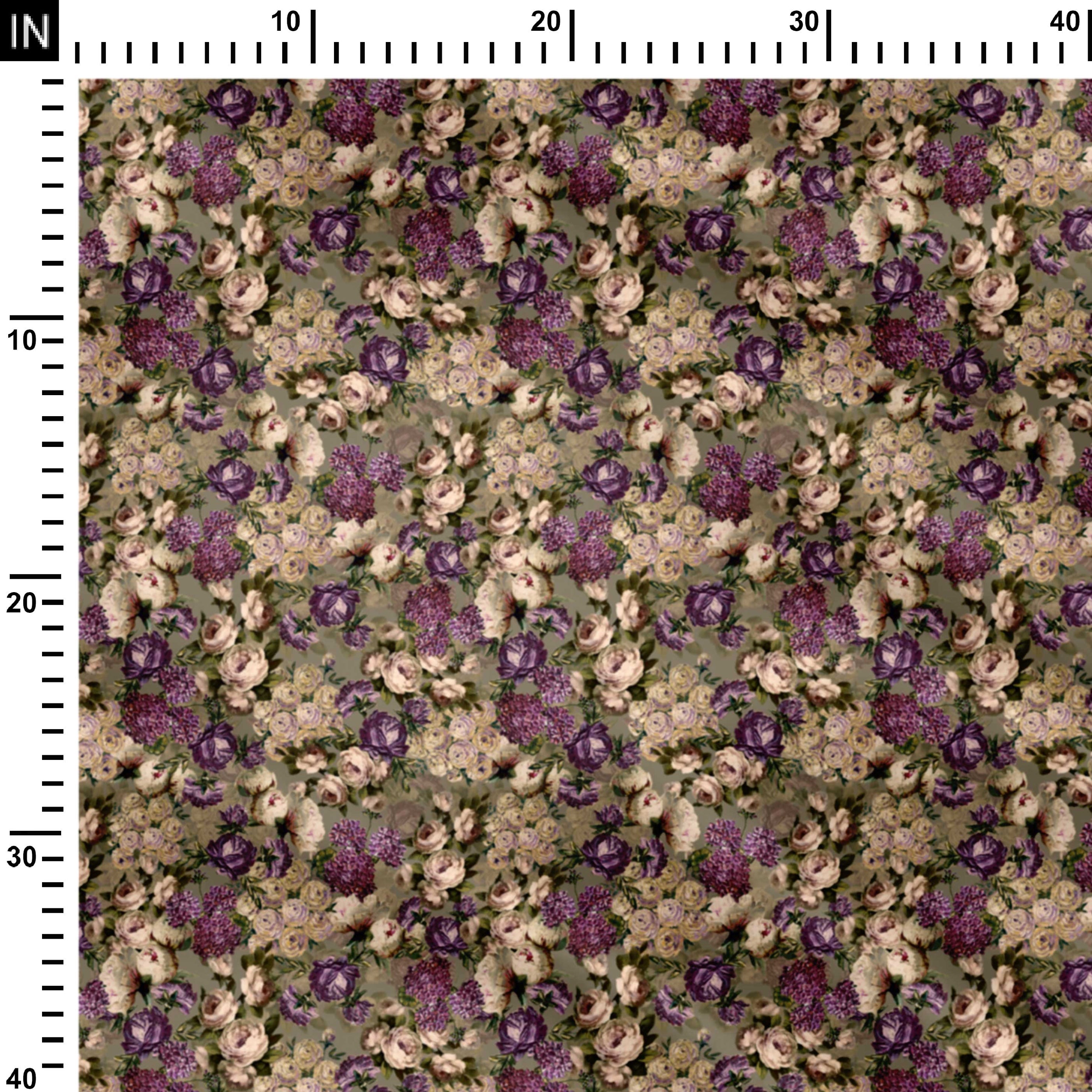 Lilac Garden Watercolor