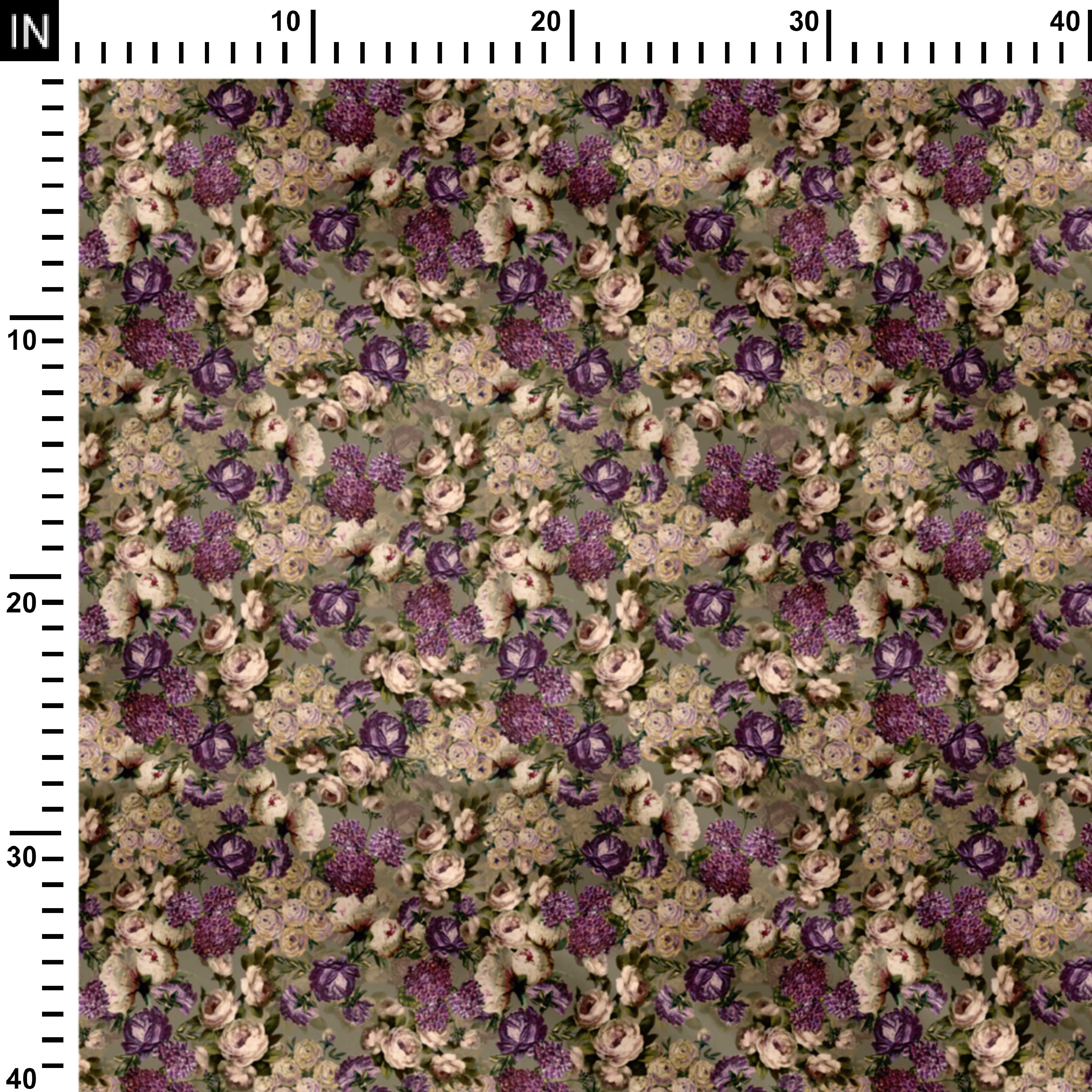 Lilac Garden Watercolor