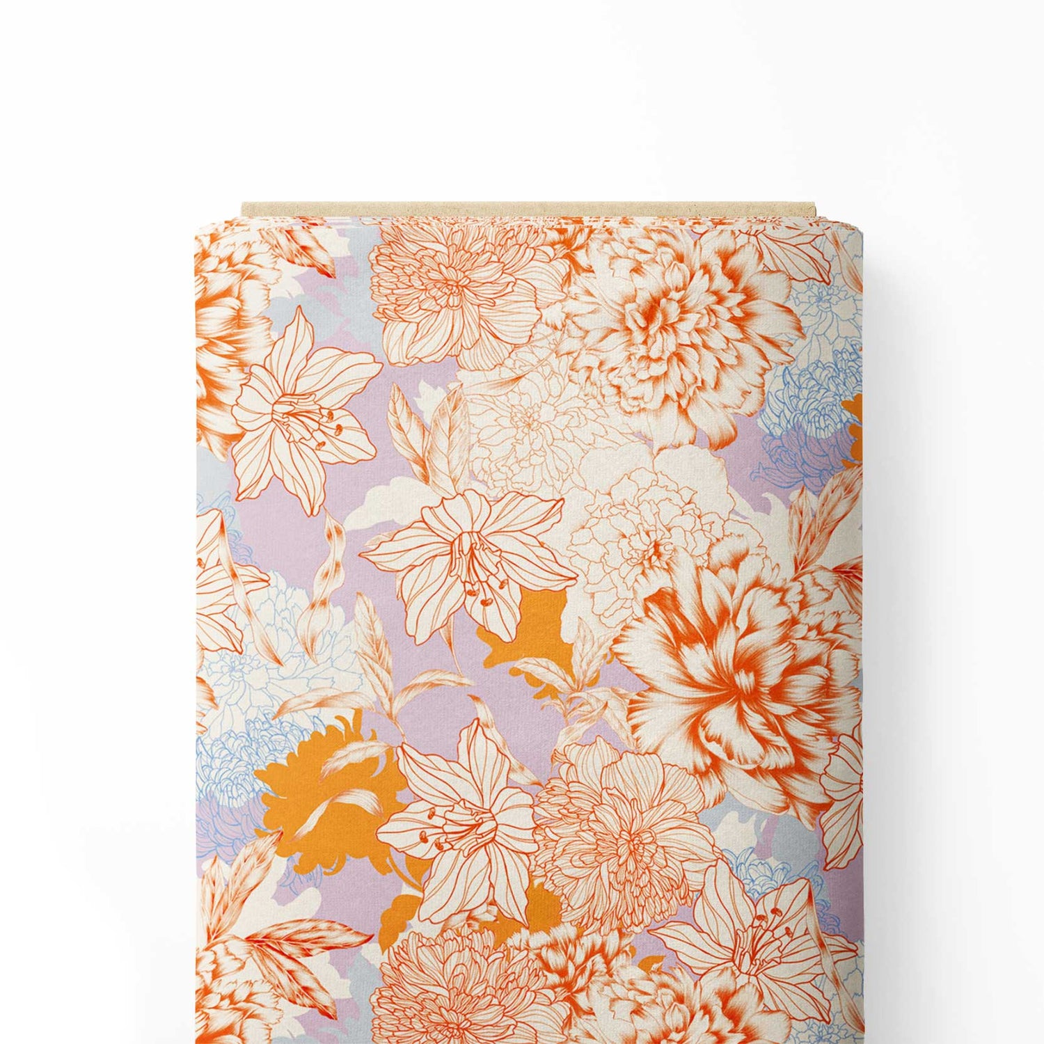 Vintage Orange ծաղիկ