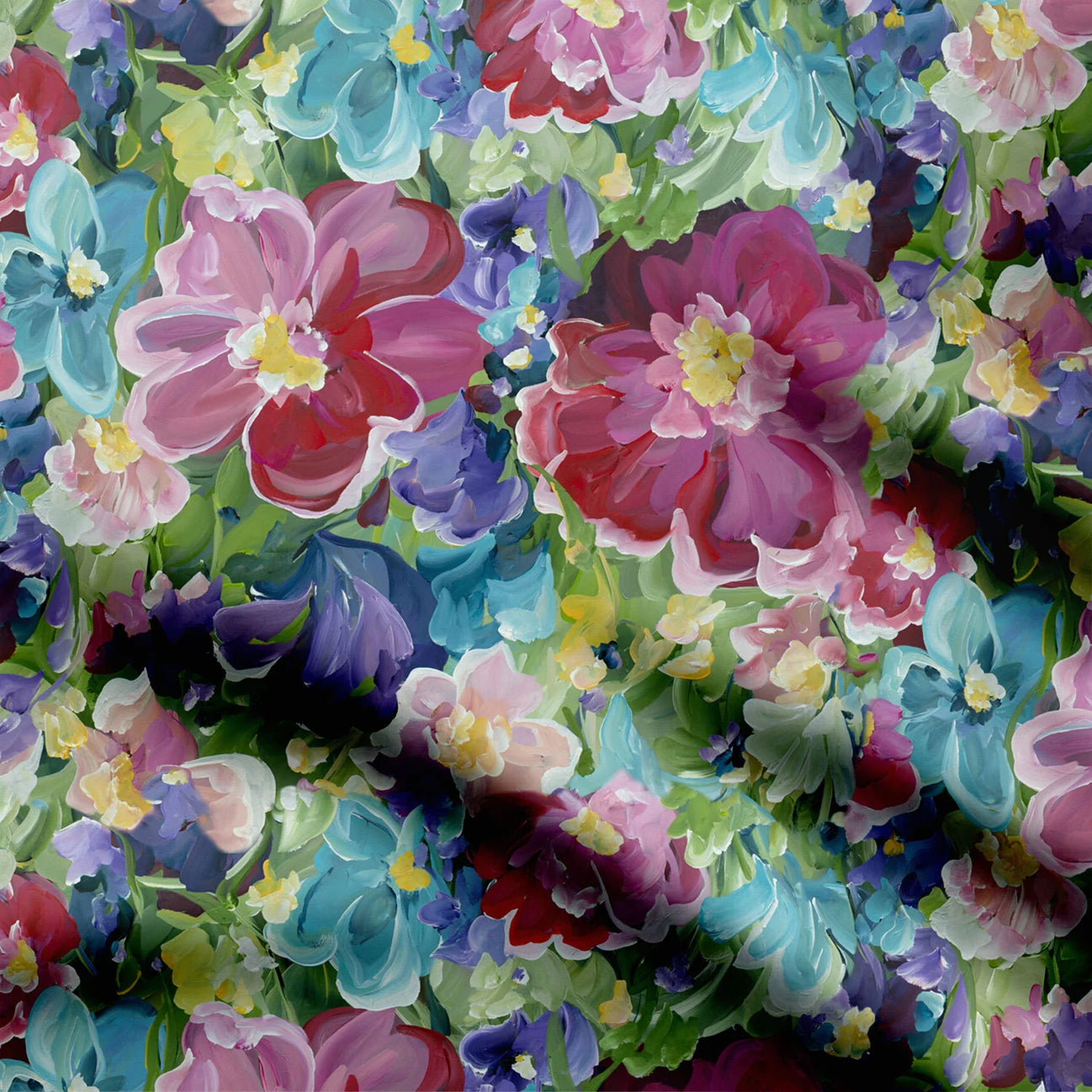 Blossom Blaze Print Fabric