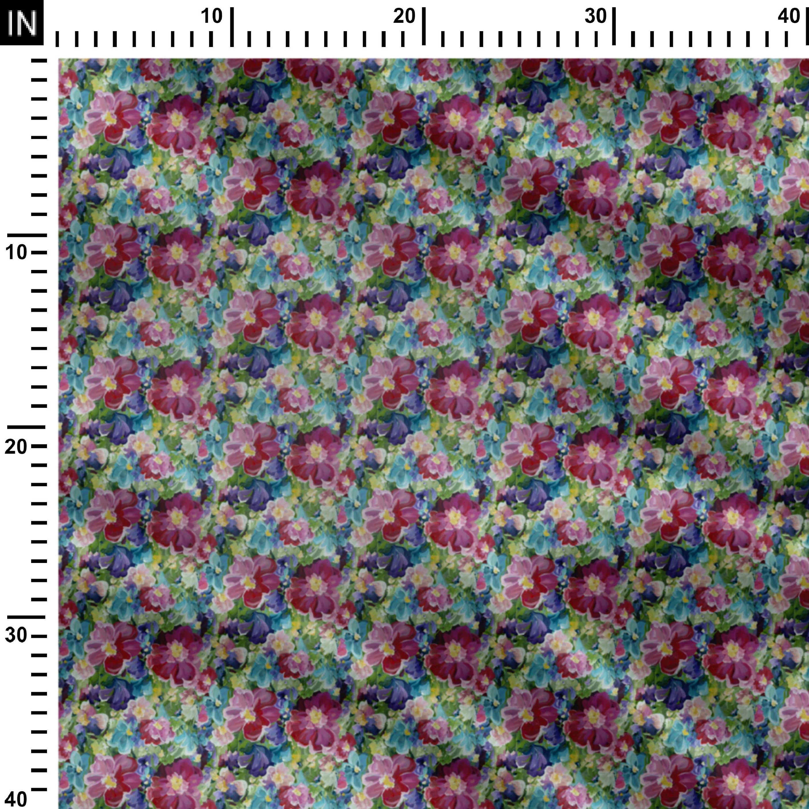 Blossom Blaze Print Fabric