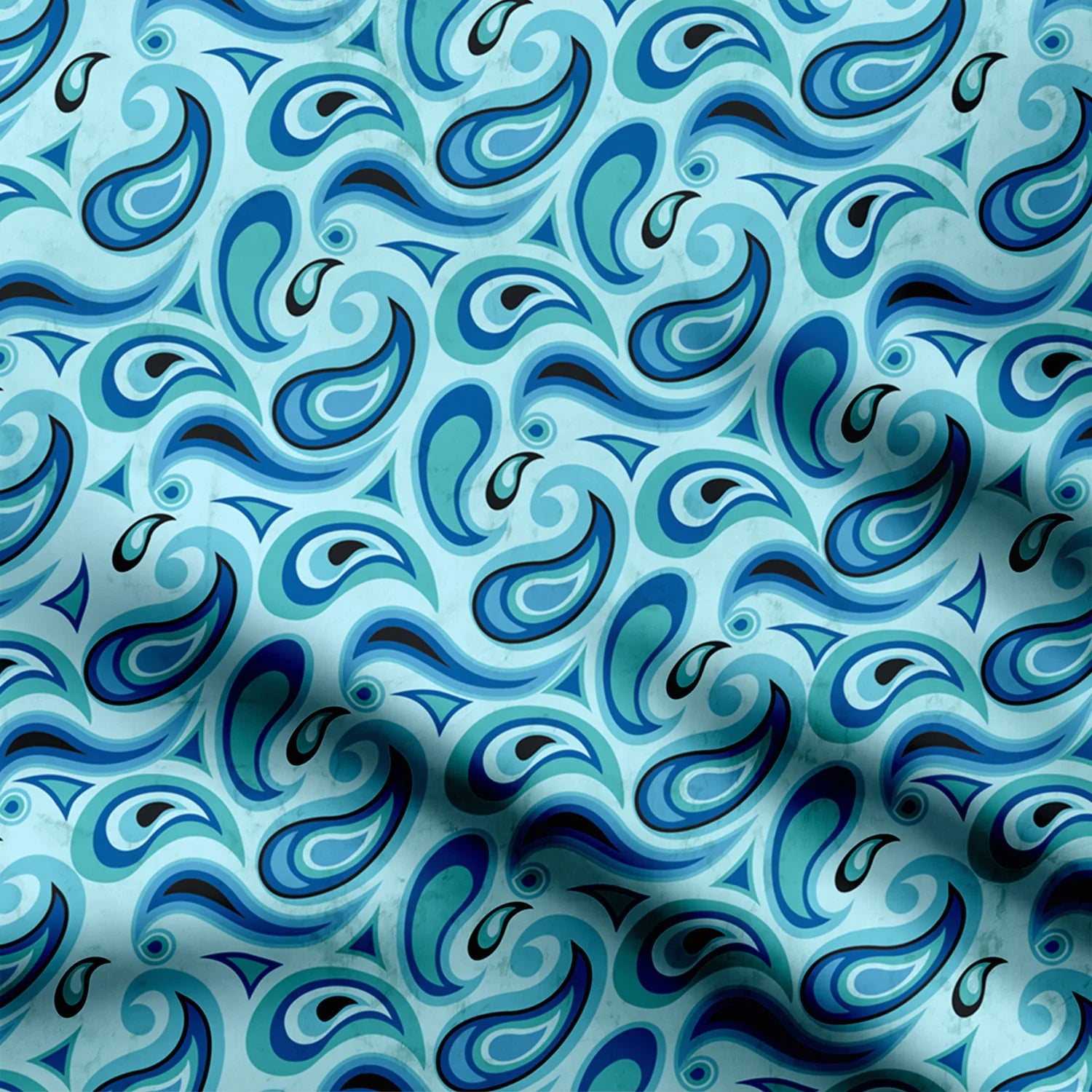 Magic paisley Print Fabric