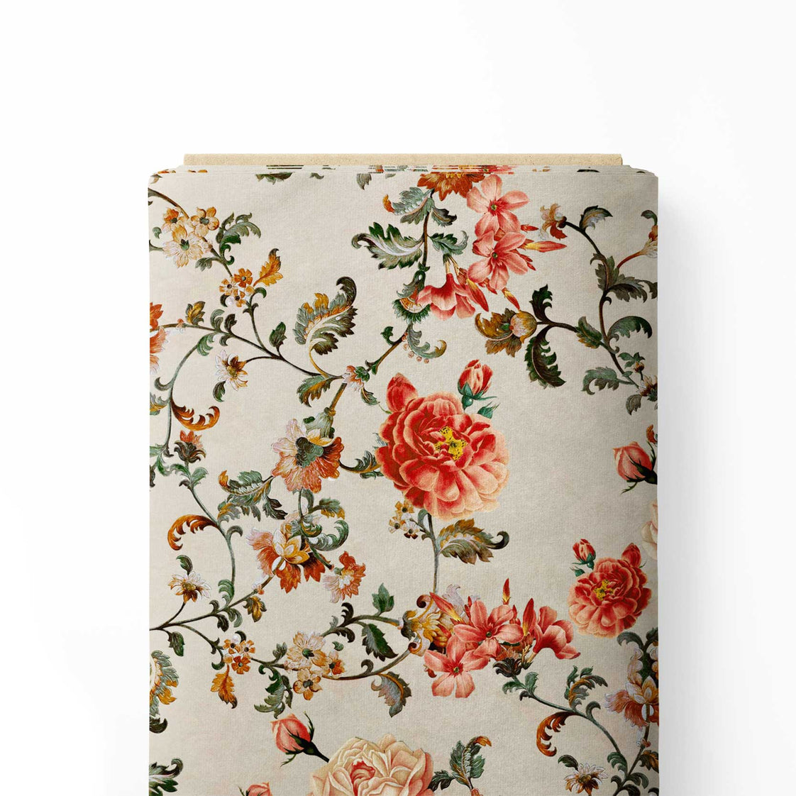 Vintage Grounds Print Fabric