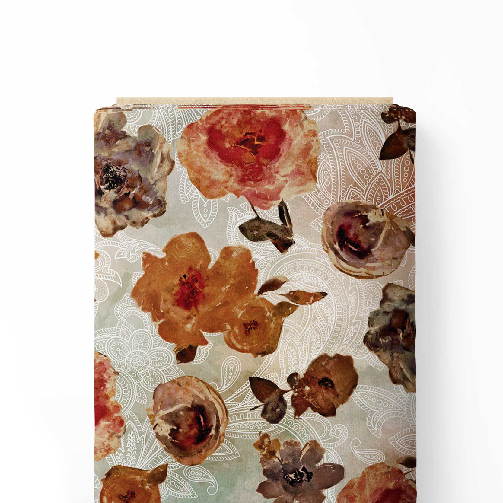 Gloomy Balsam Print Fabric