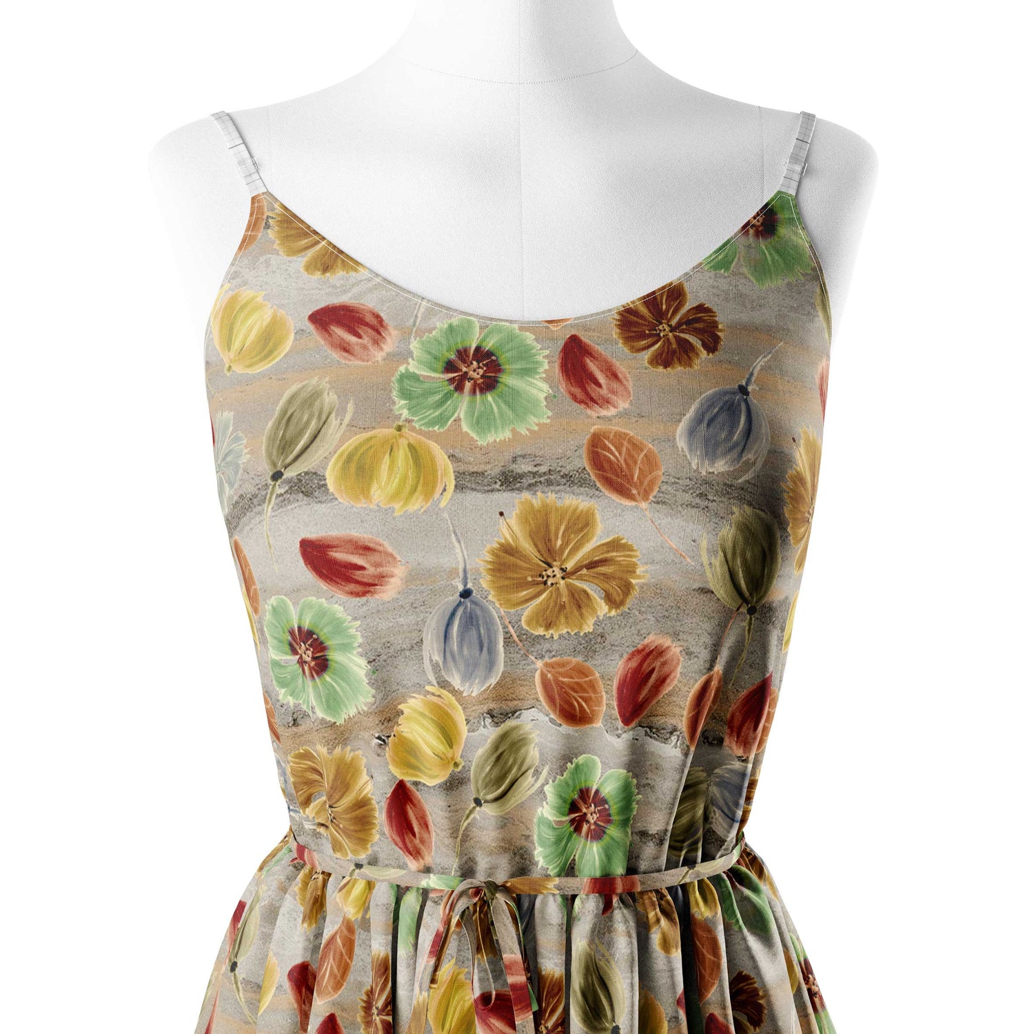 Recur floret Print Fabric