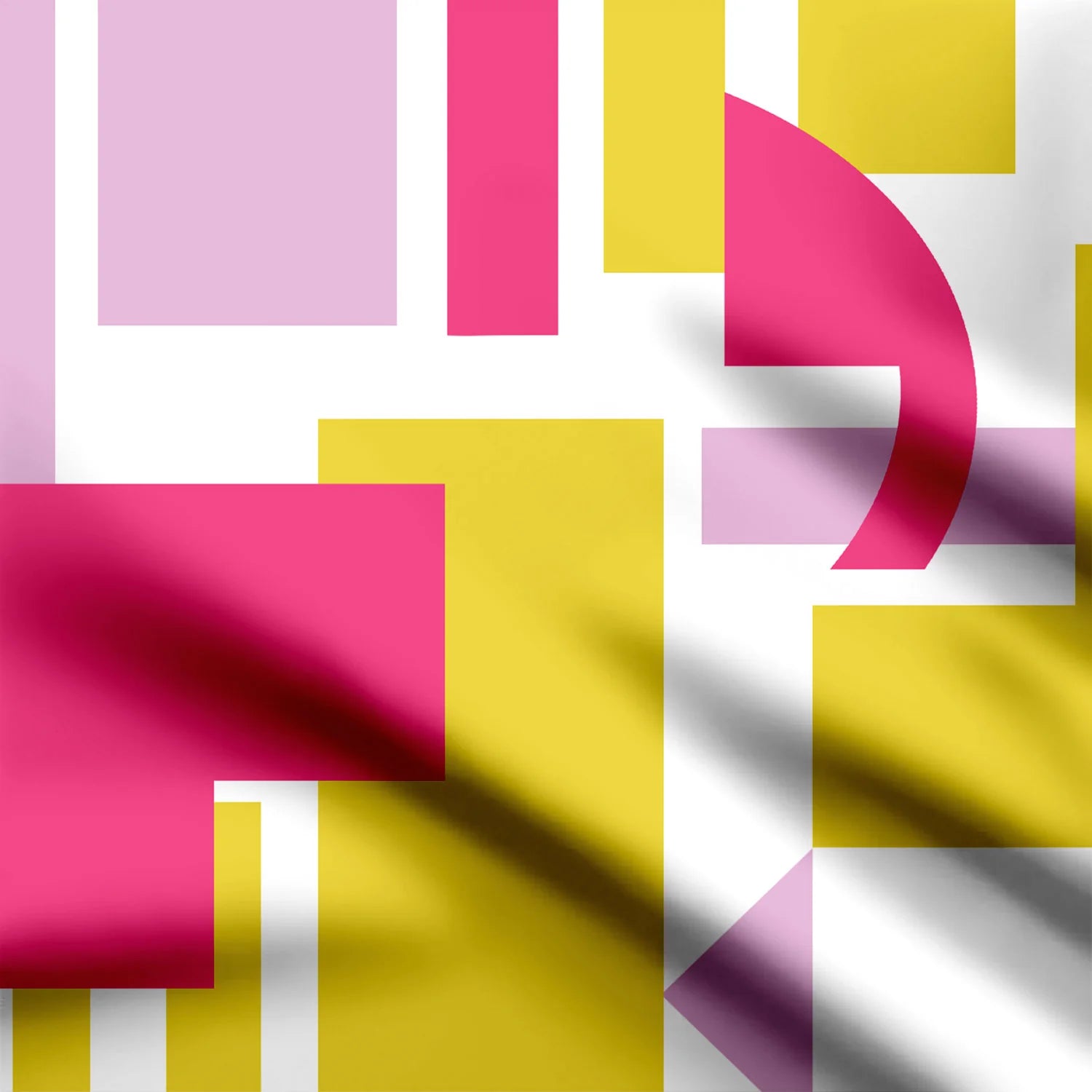 Lavender Mosaic Print Fabric