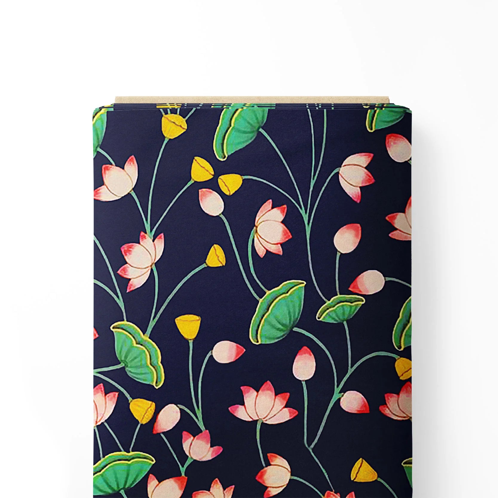 lotus flowers and branches