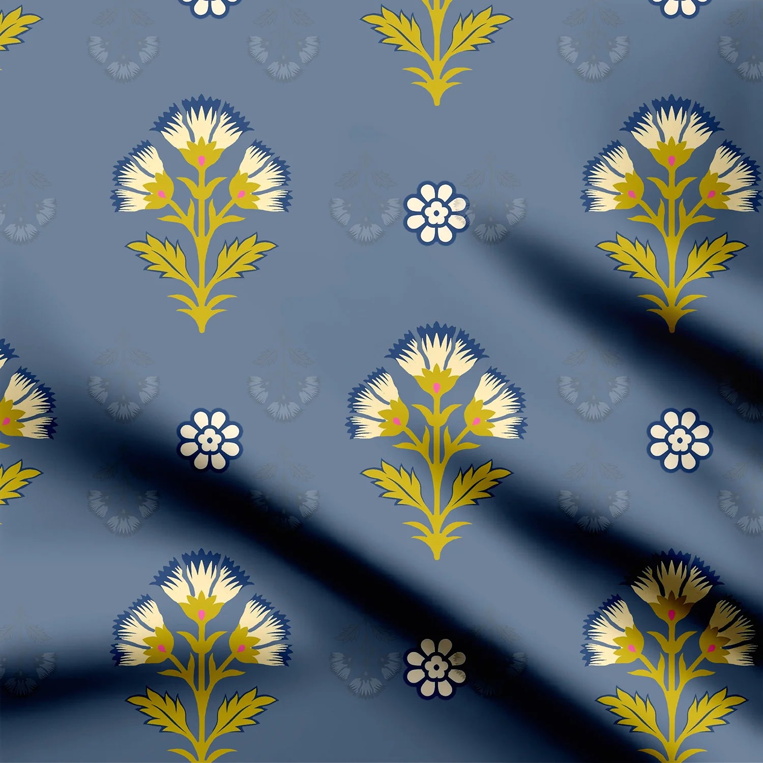 Campanulate flower blue