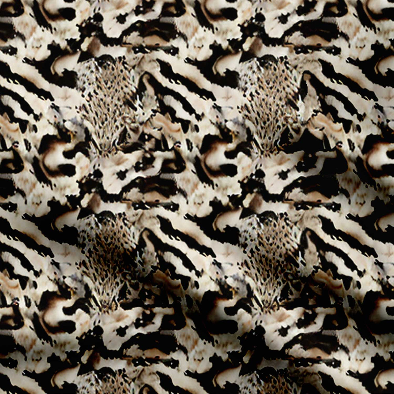 Cheetah եւ Tiger Fur Print